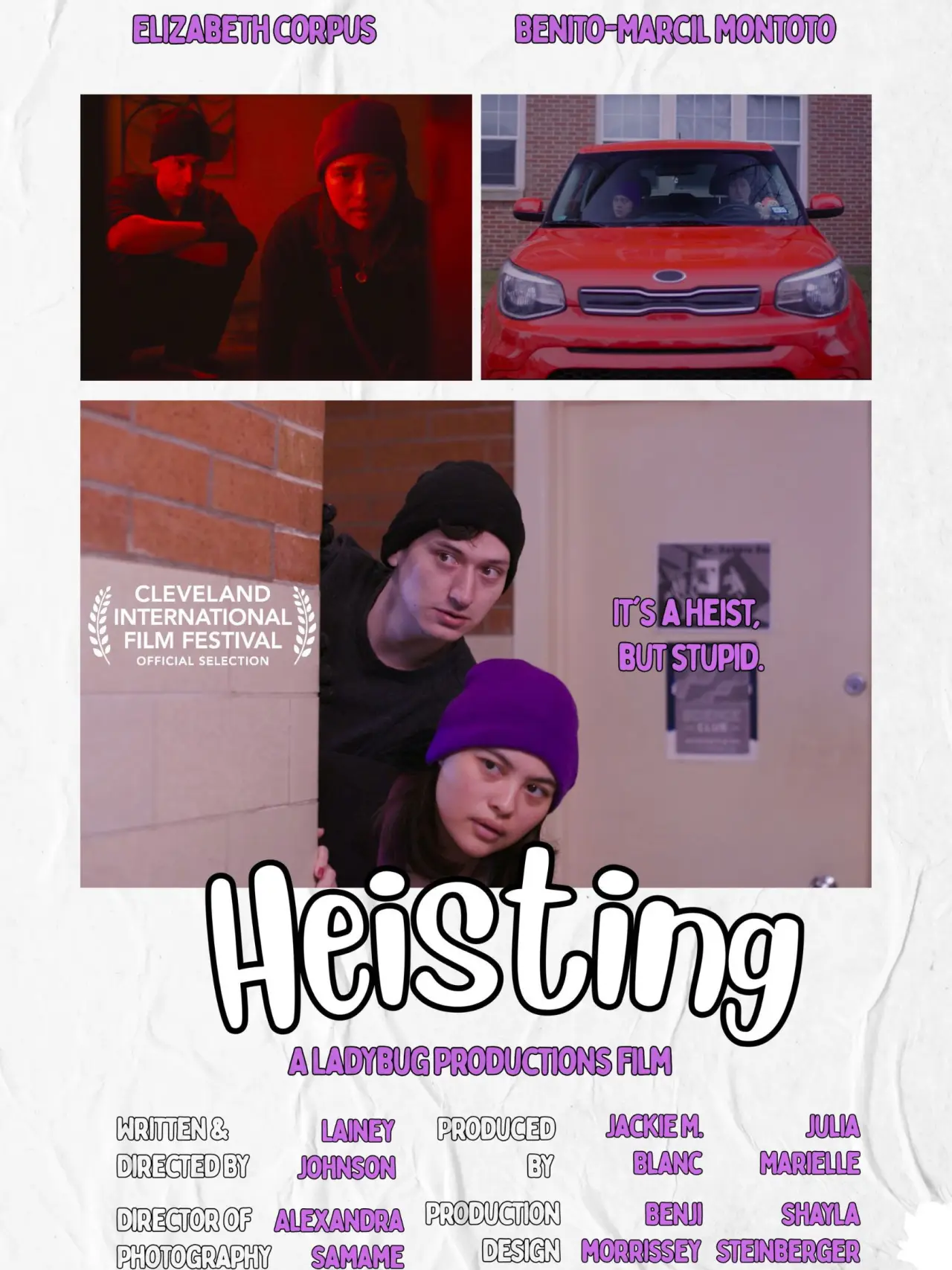 Movie poster "Heisting"