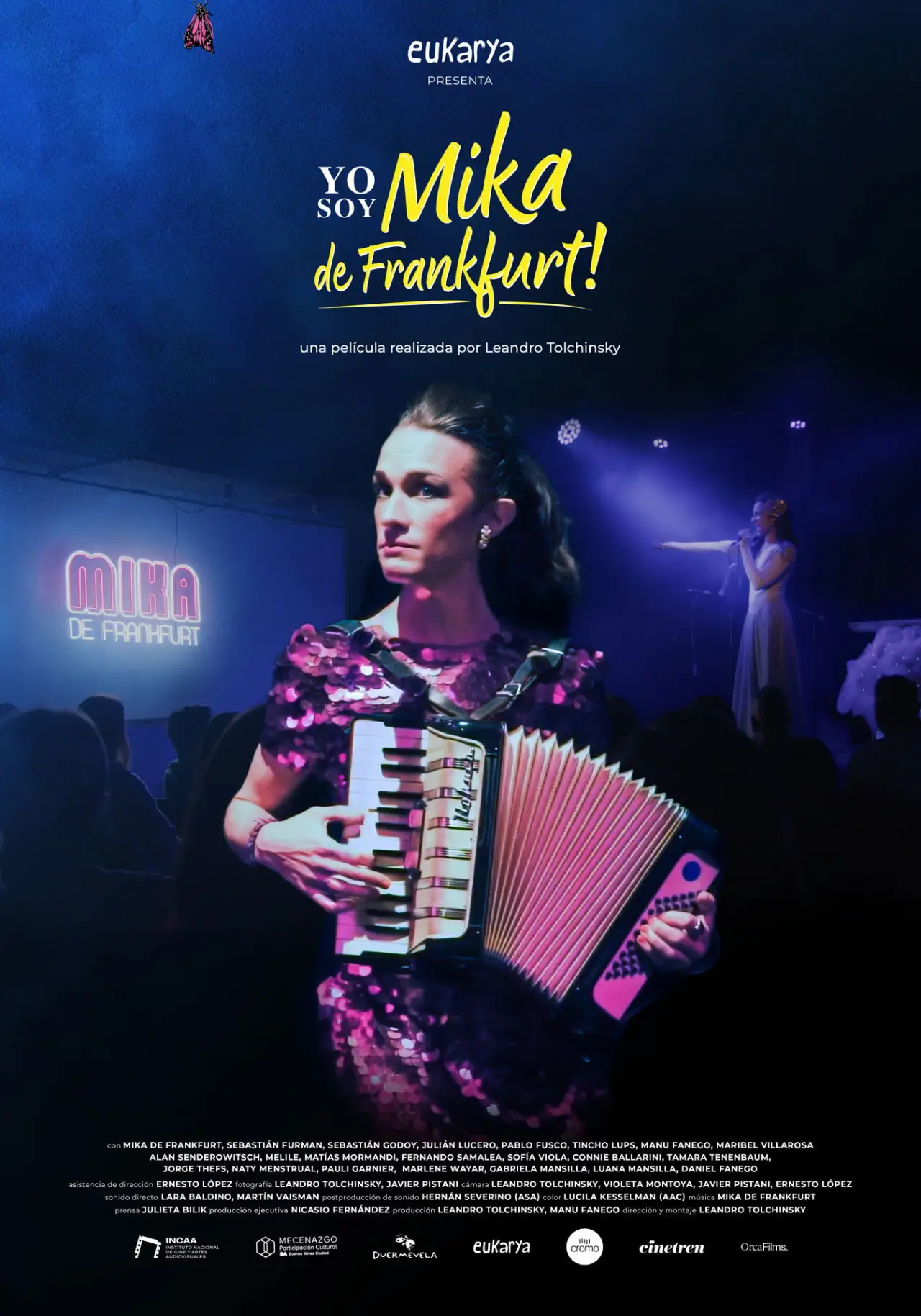 Movie poster "Yo soy Mika de Frankfurt"