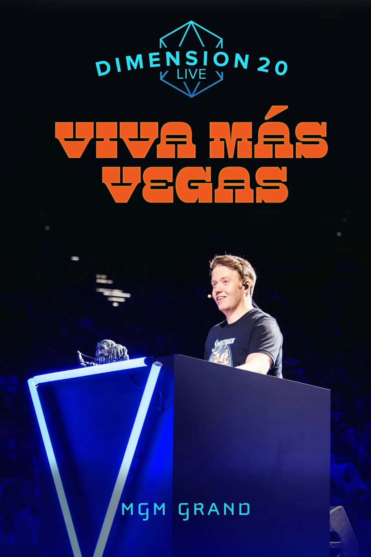 Movie poster "Dimension 20 Live: Viva Más Vegas"