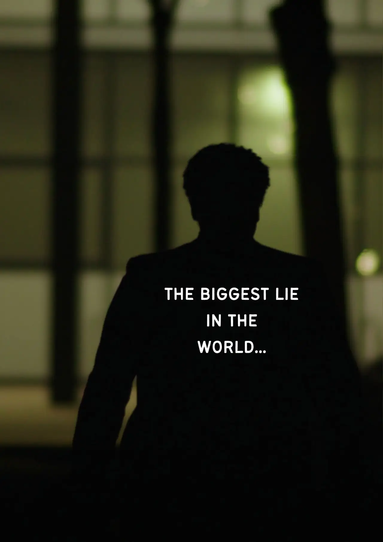 Movie poster "The Biggest Lie in the World"