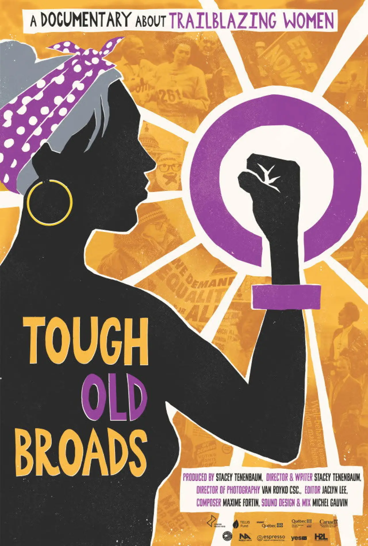 Movie poster "Tough Old Broads"