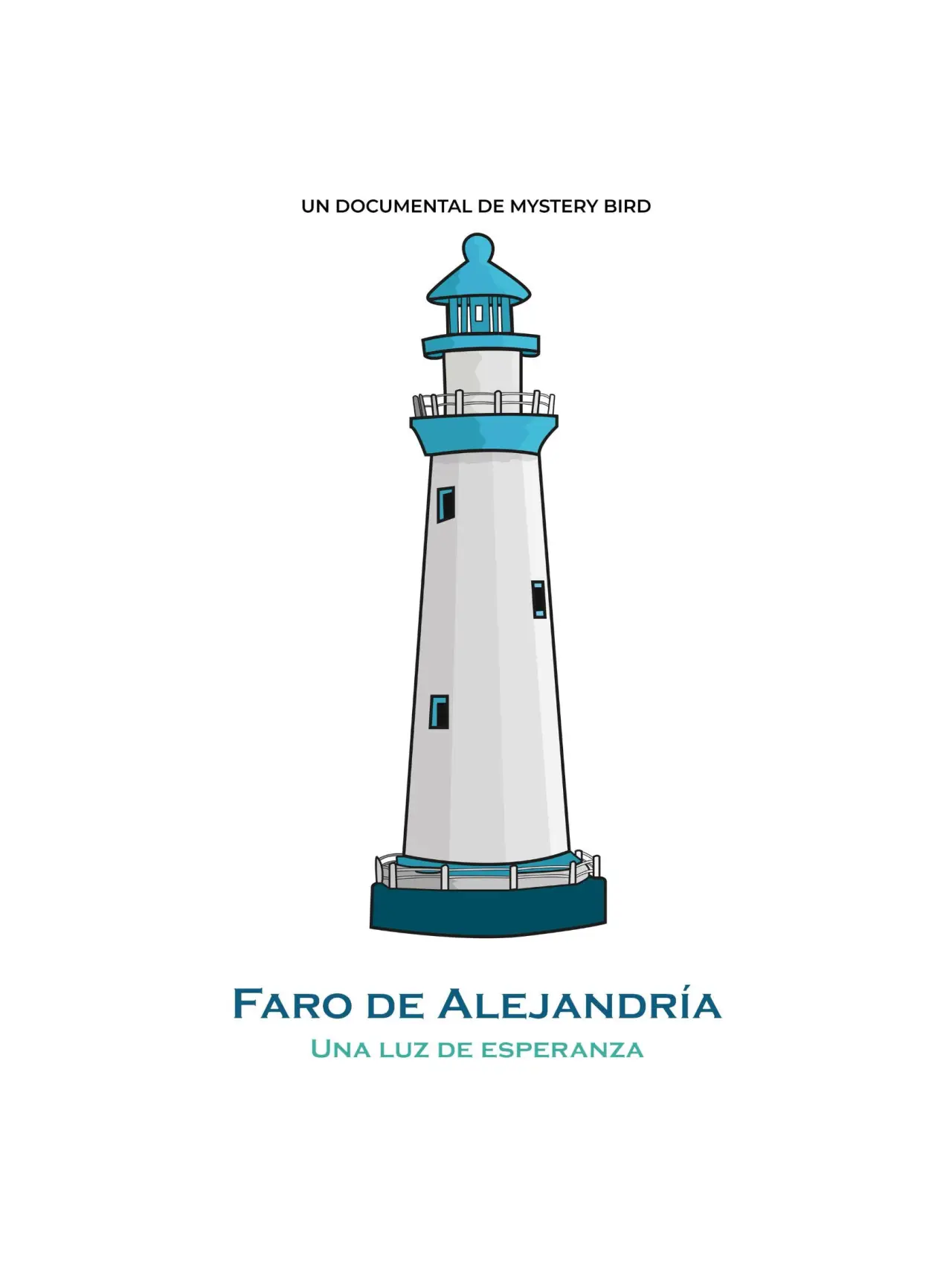 Movie poster "Alexandria Lighthouse: A light of hope"