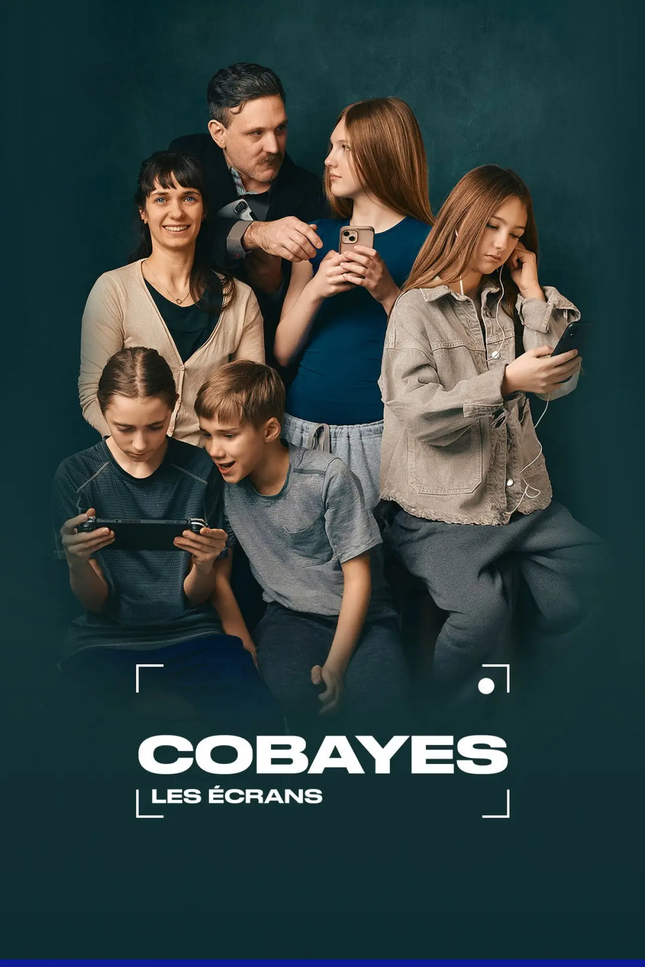 Movie poster "Cobayes: les écrans"
