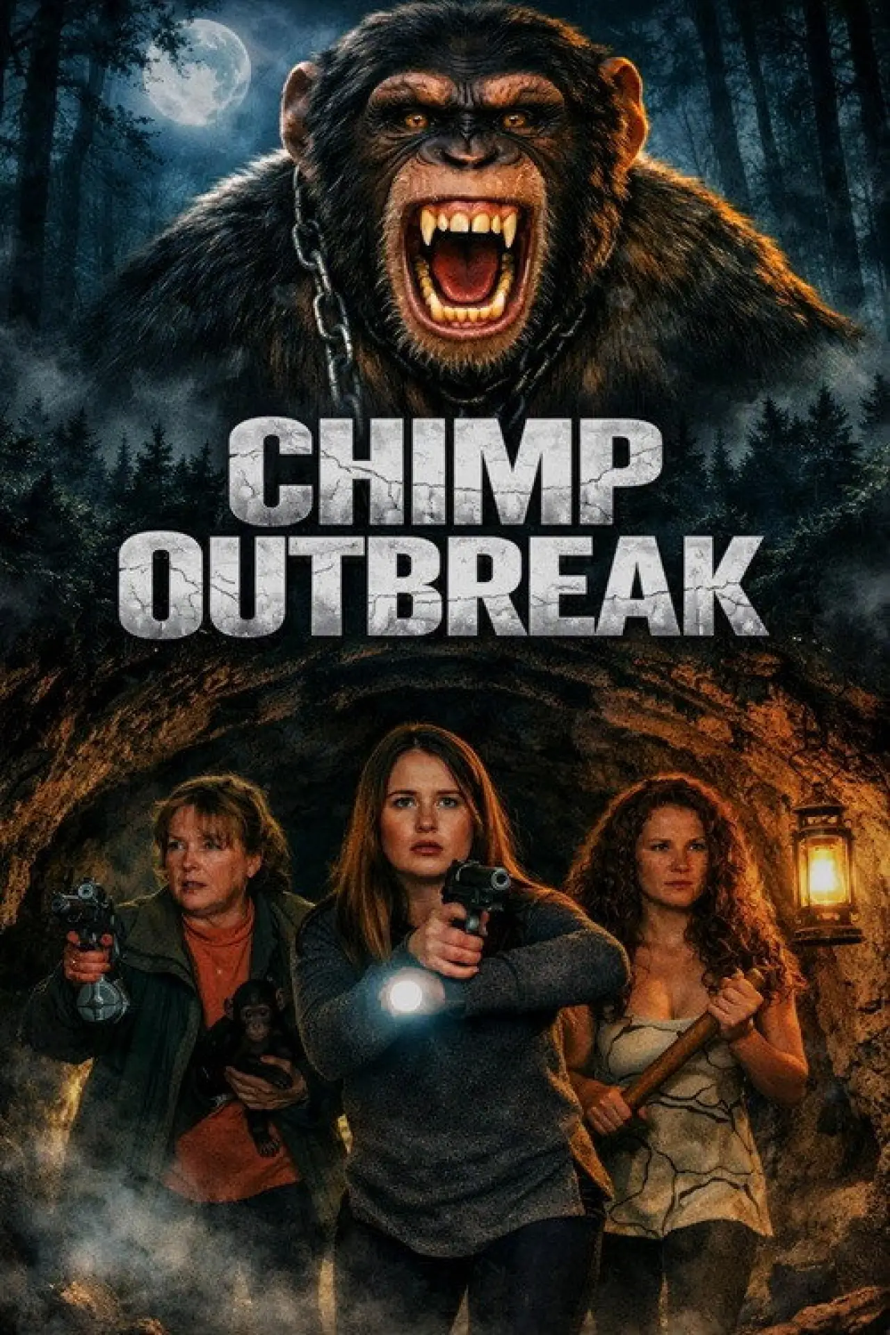 Movie poster "Chimp Outbreak"