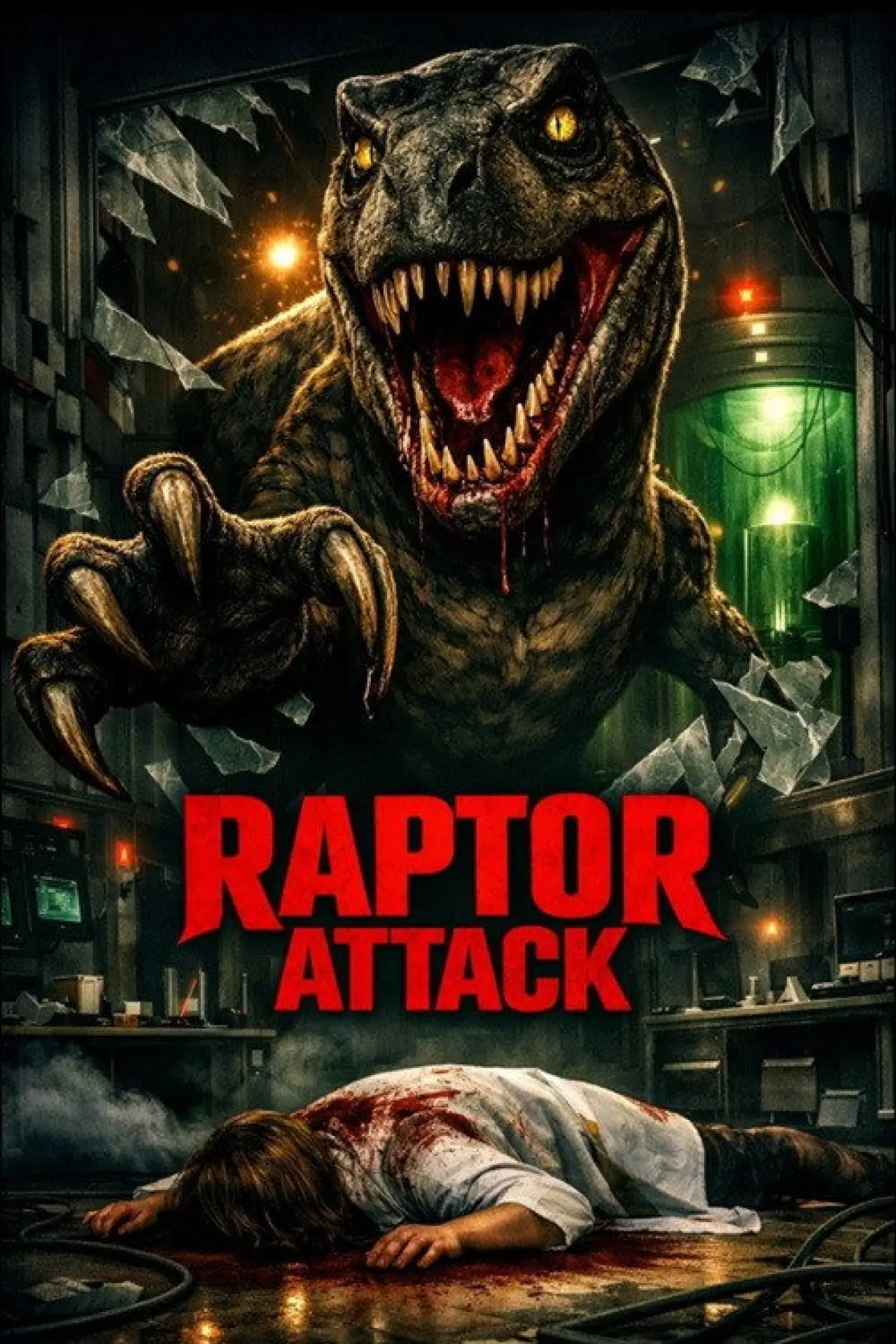 Movie poster "Raptor Attack"