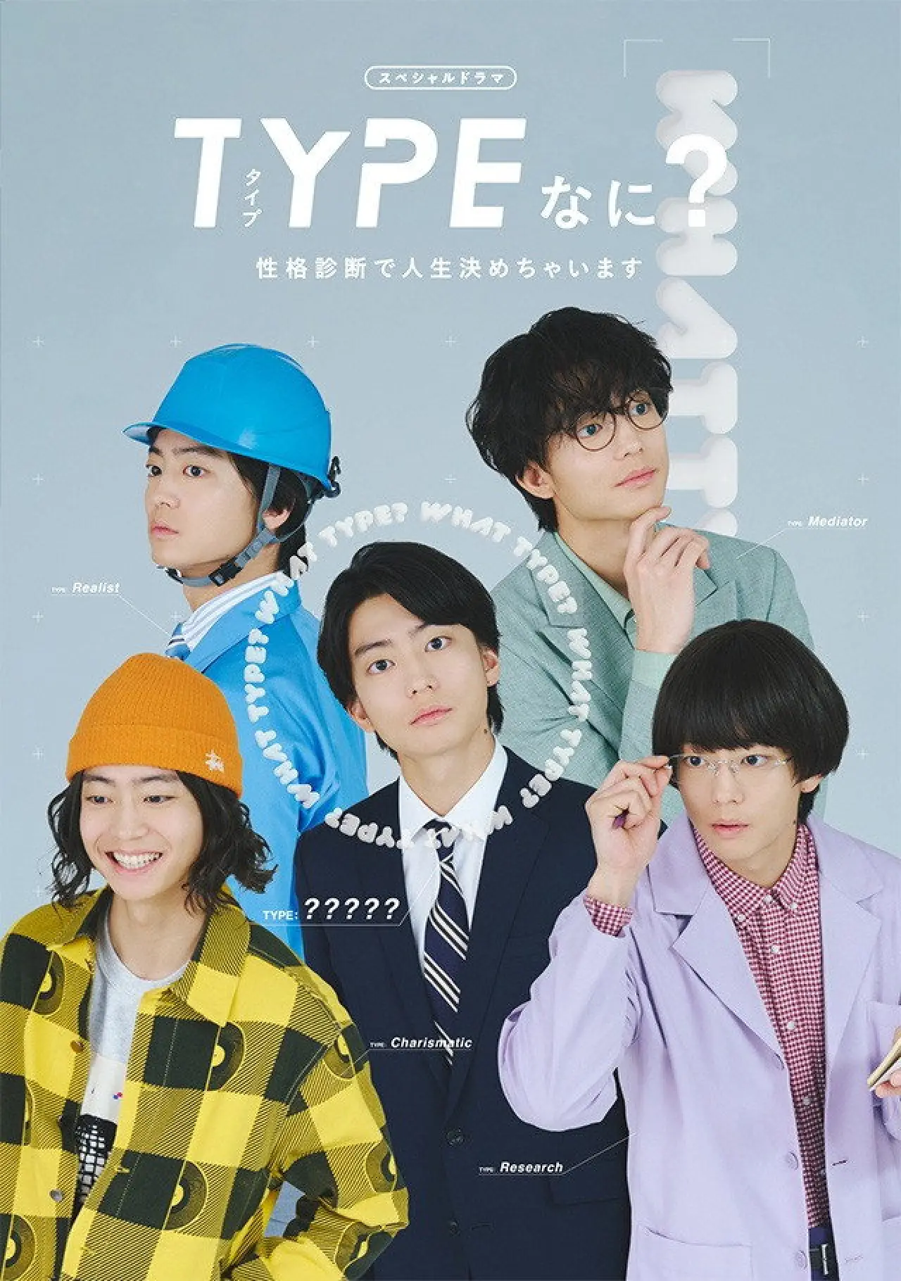 Movie poster "TYPEなに？ 性格診断で人生決めちゃいます"
