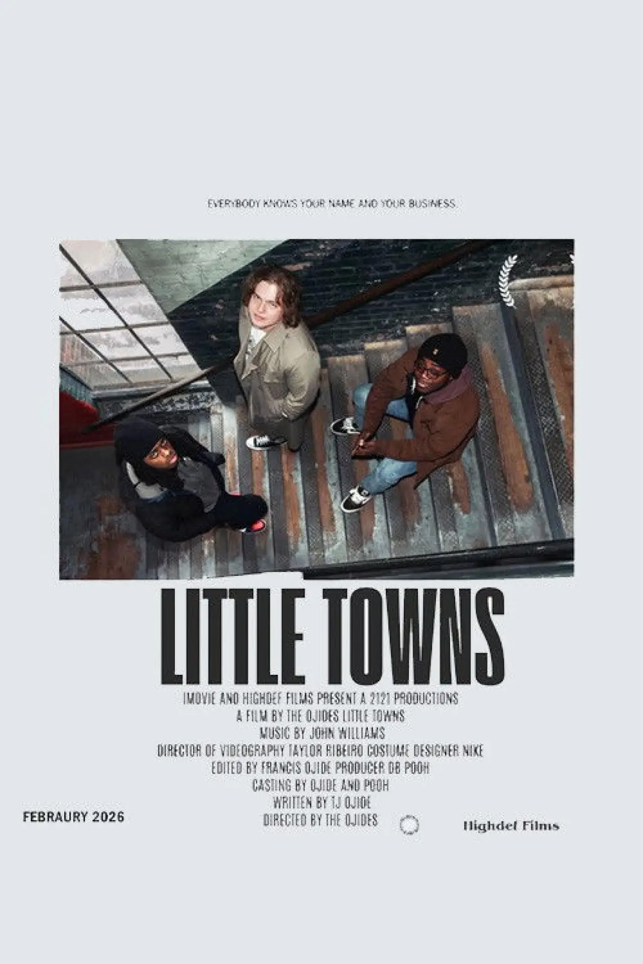 Movie poster "Little Towns"