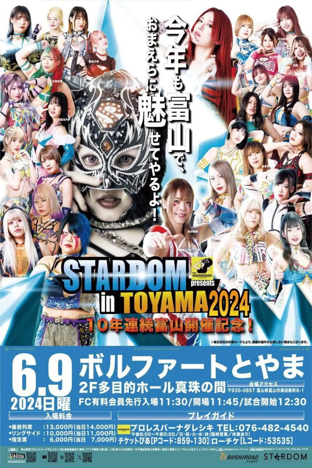 Movie poster "Stardom in Toyama 2024"