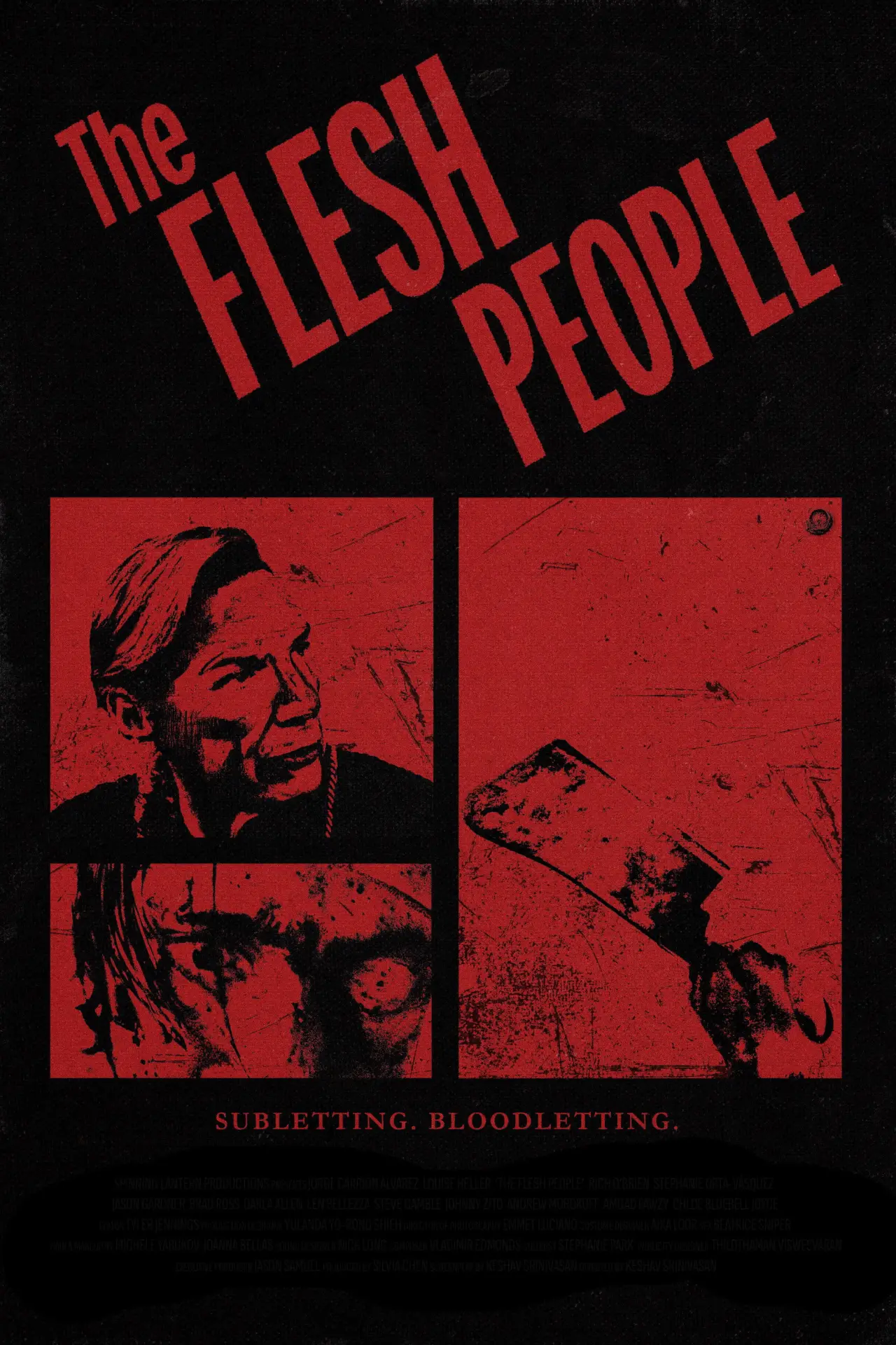Movie poster "The Flesh People"