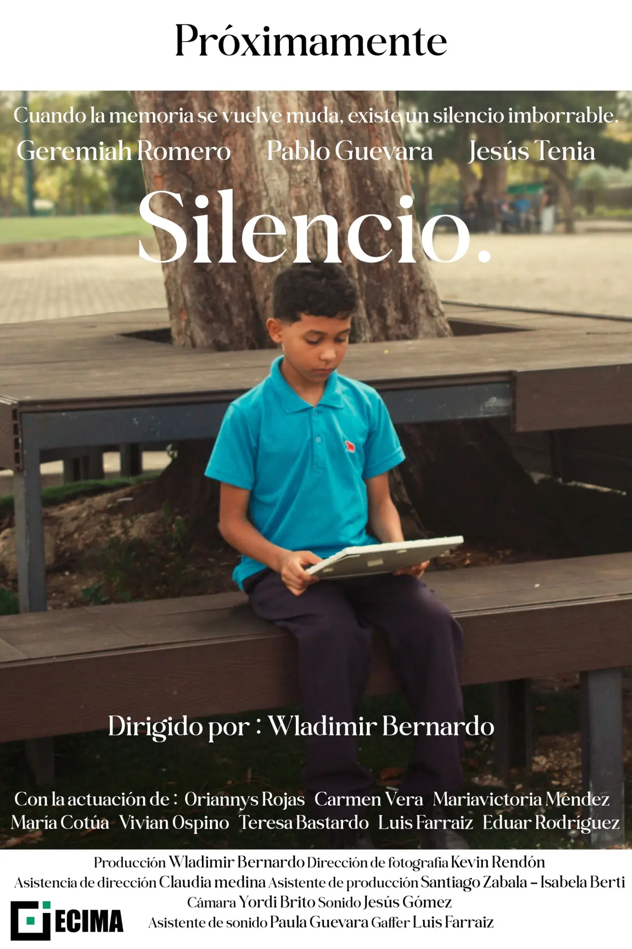 Movie poster "Silencio."