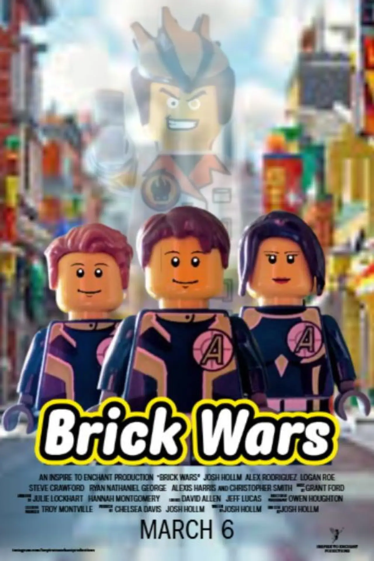 Movie poster "Brick Wars"
