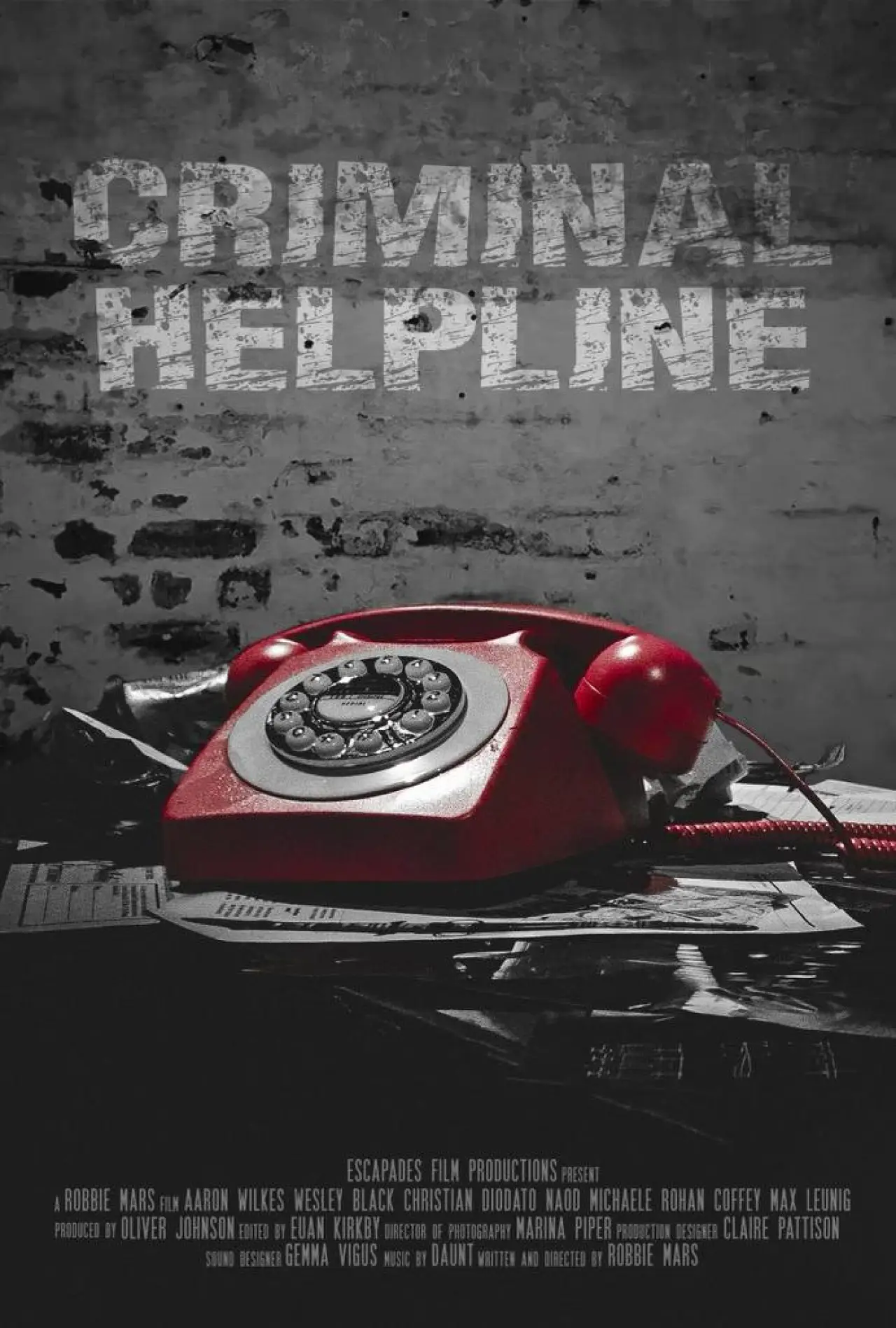 Movie poster "Criminal Helpline"