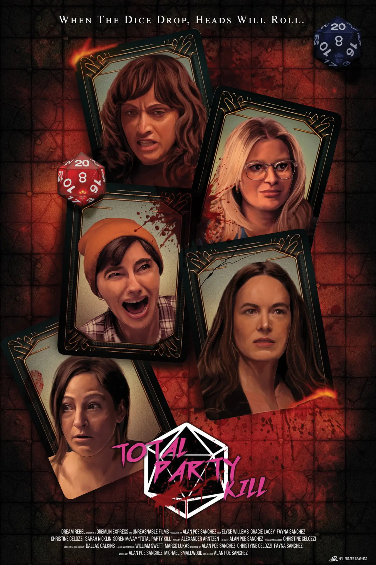 Movie poster "Total Party Kill"