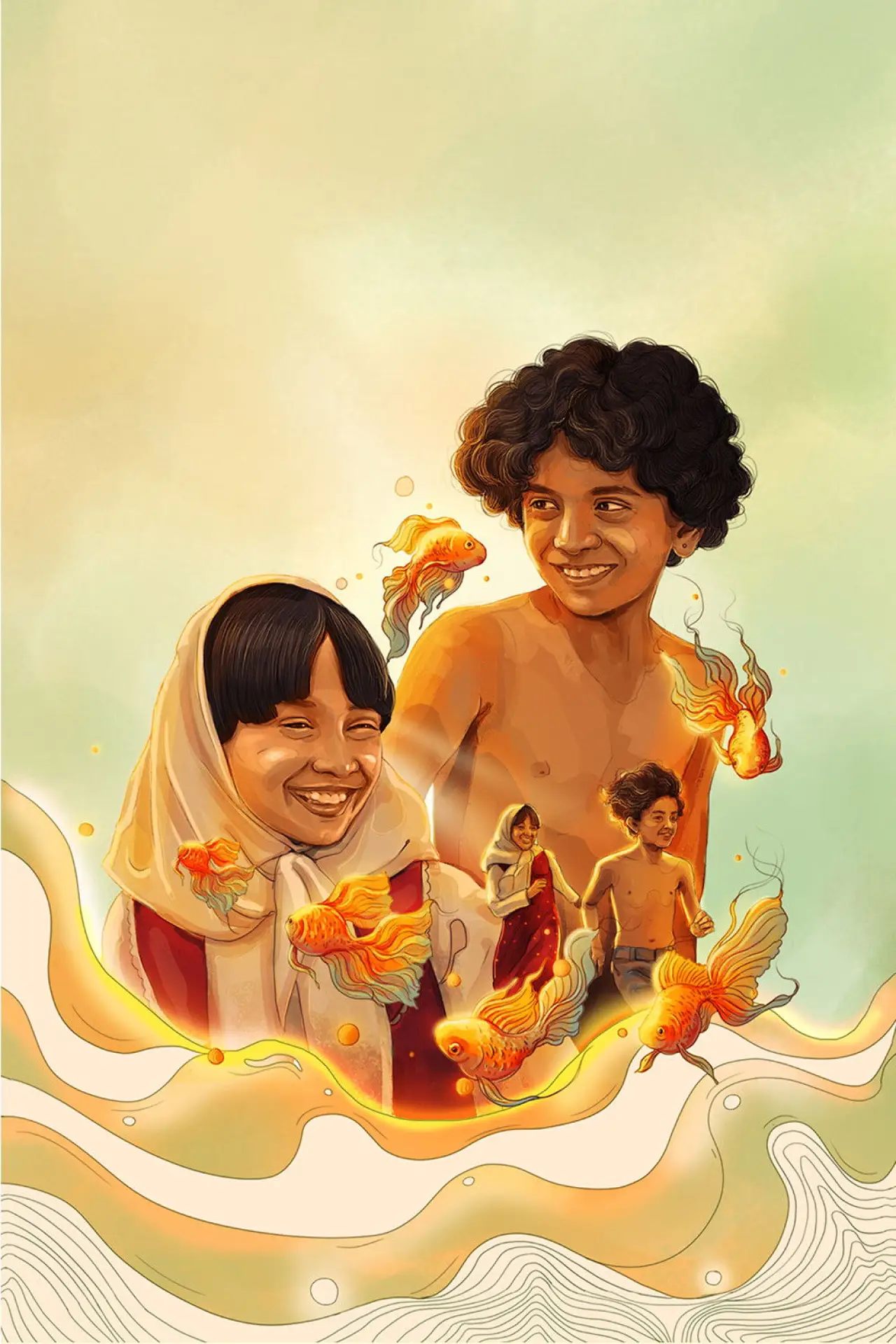 Movie poster "Mazhameenukal"