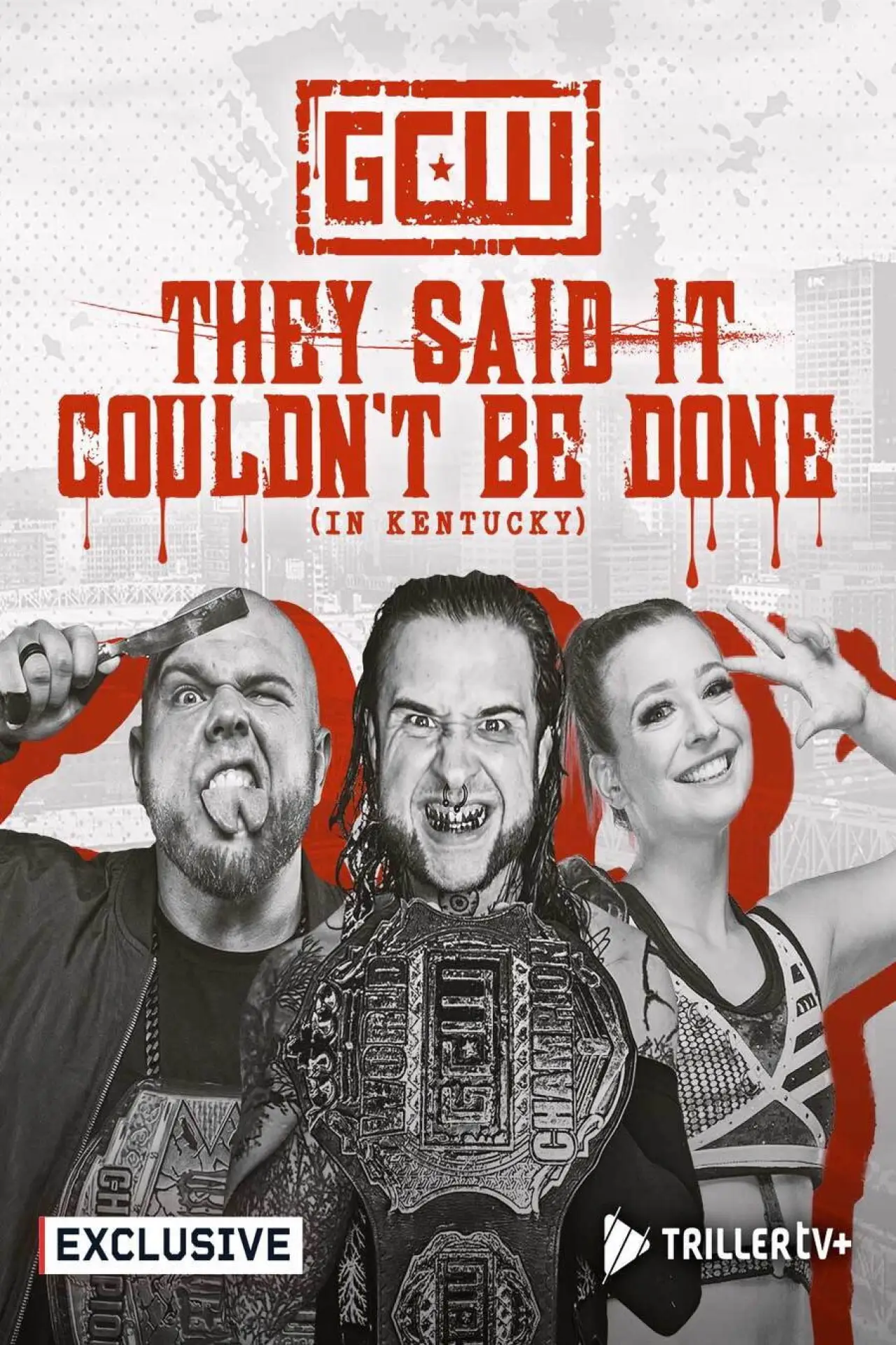 Movie poster "GCW They Said It Couldn