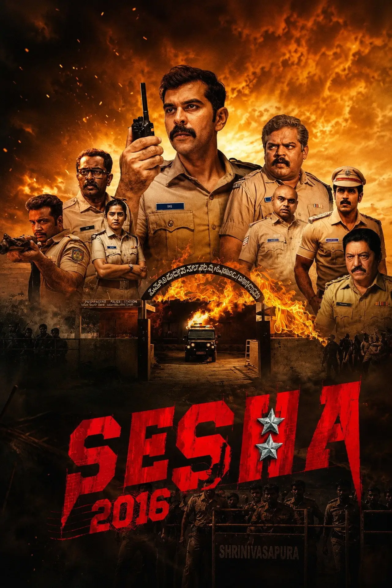 Movie poster "Shesha 2016"