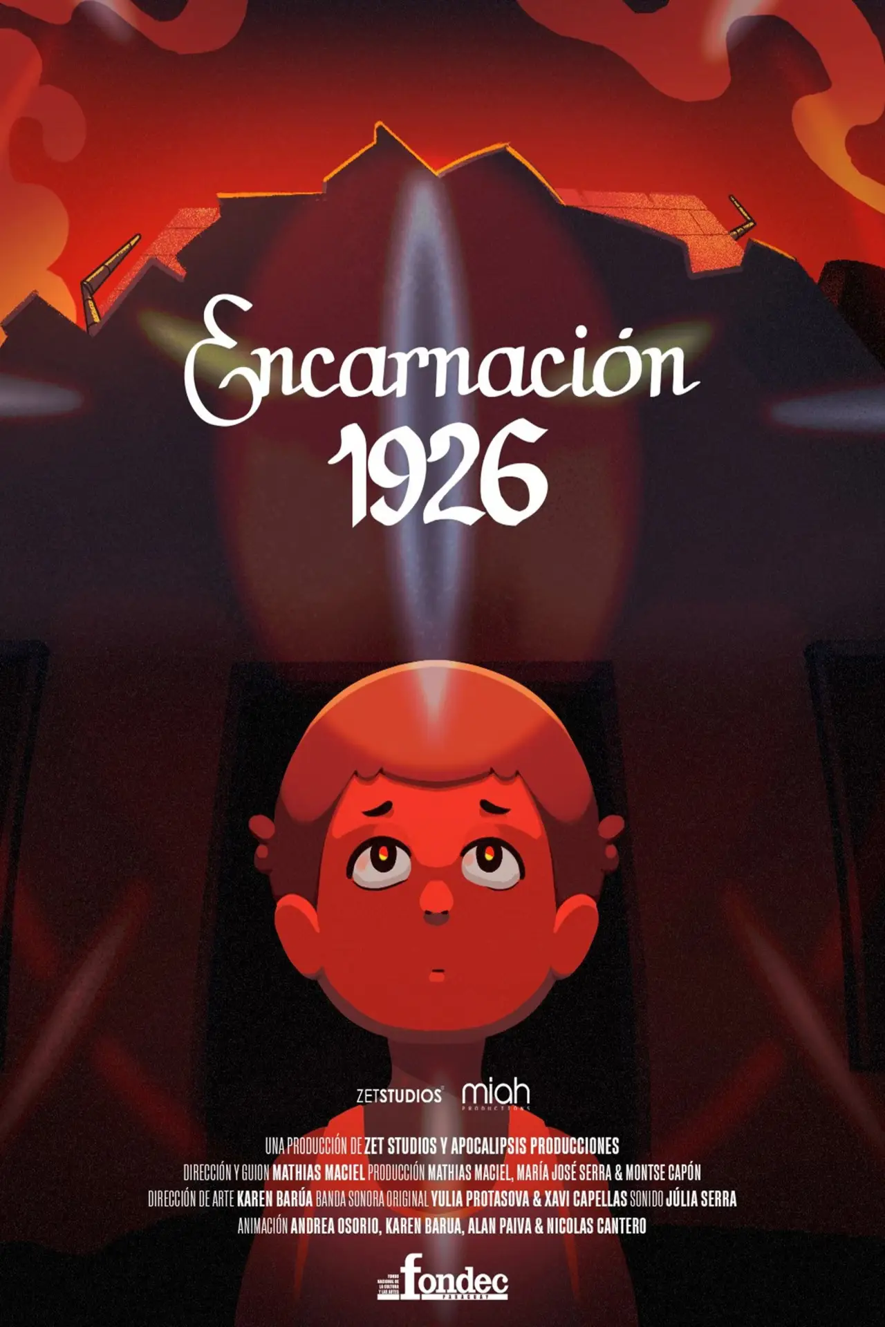 Movie poster "Encarnación, 1926"