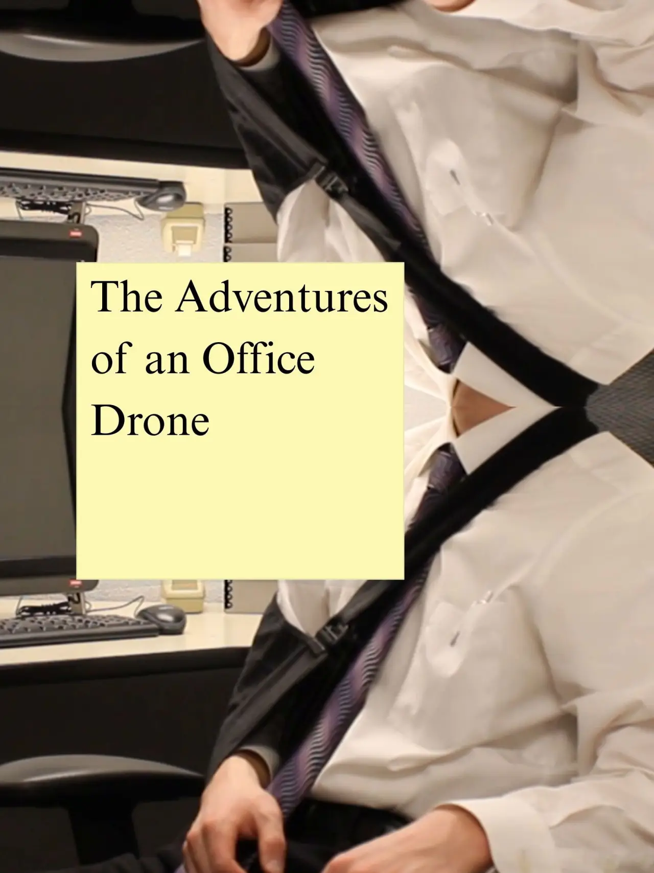 Movie poster "The Adventures of an Office Drone"