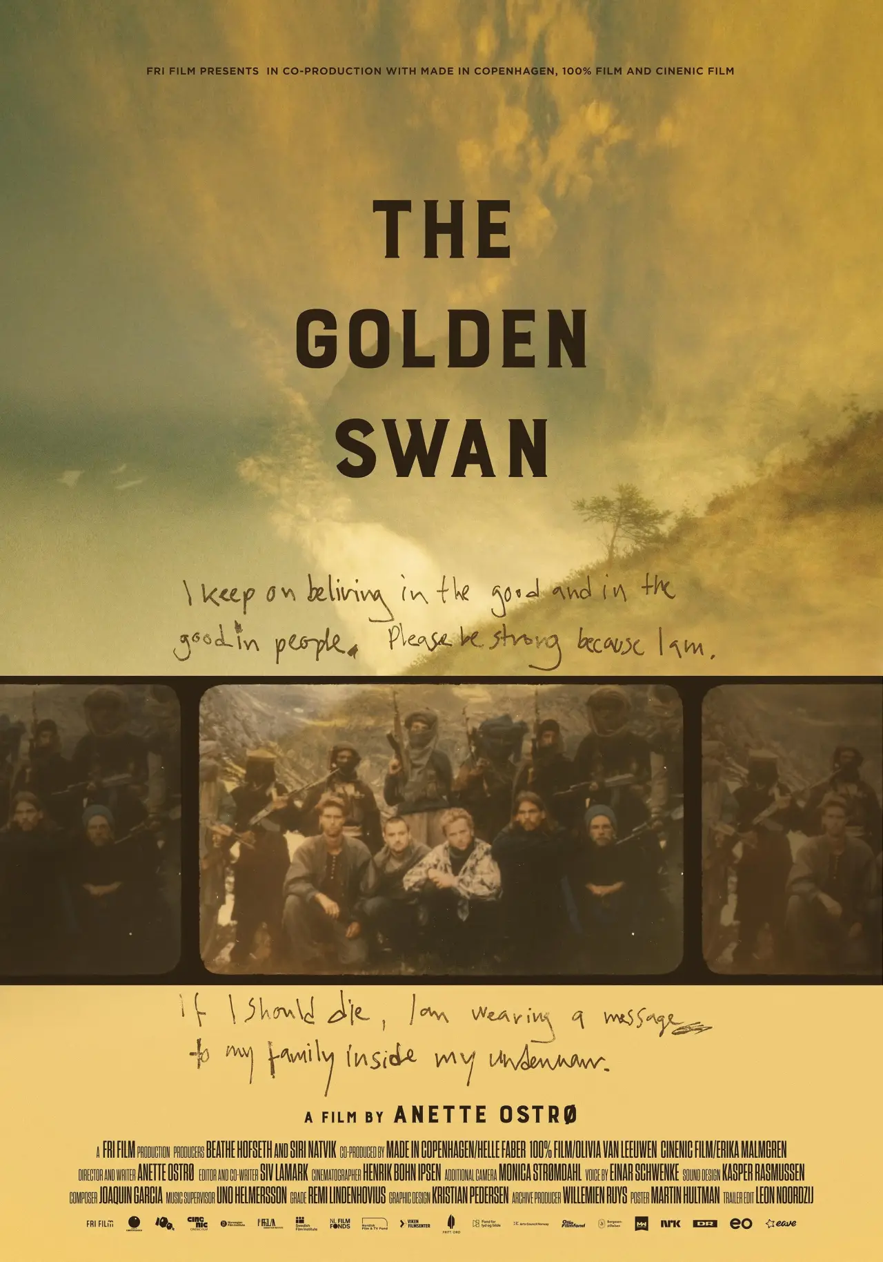 Movie poster "The Golden Swan"