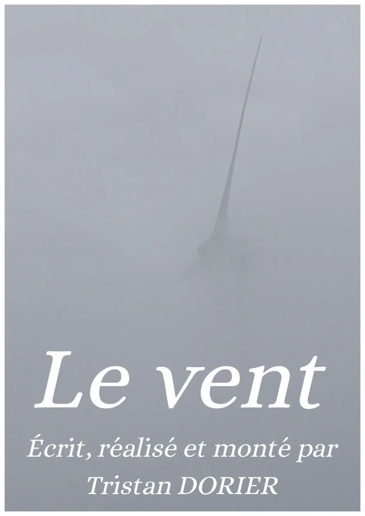 Movie poster "Le vent"