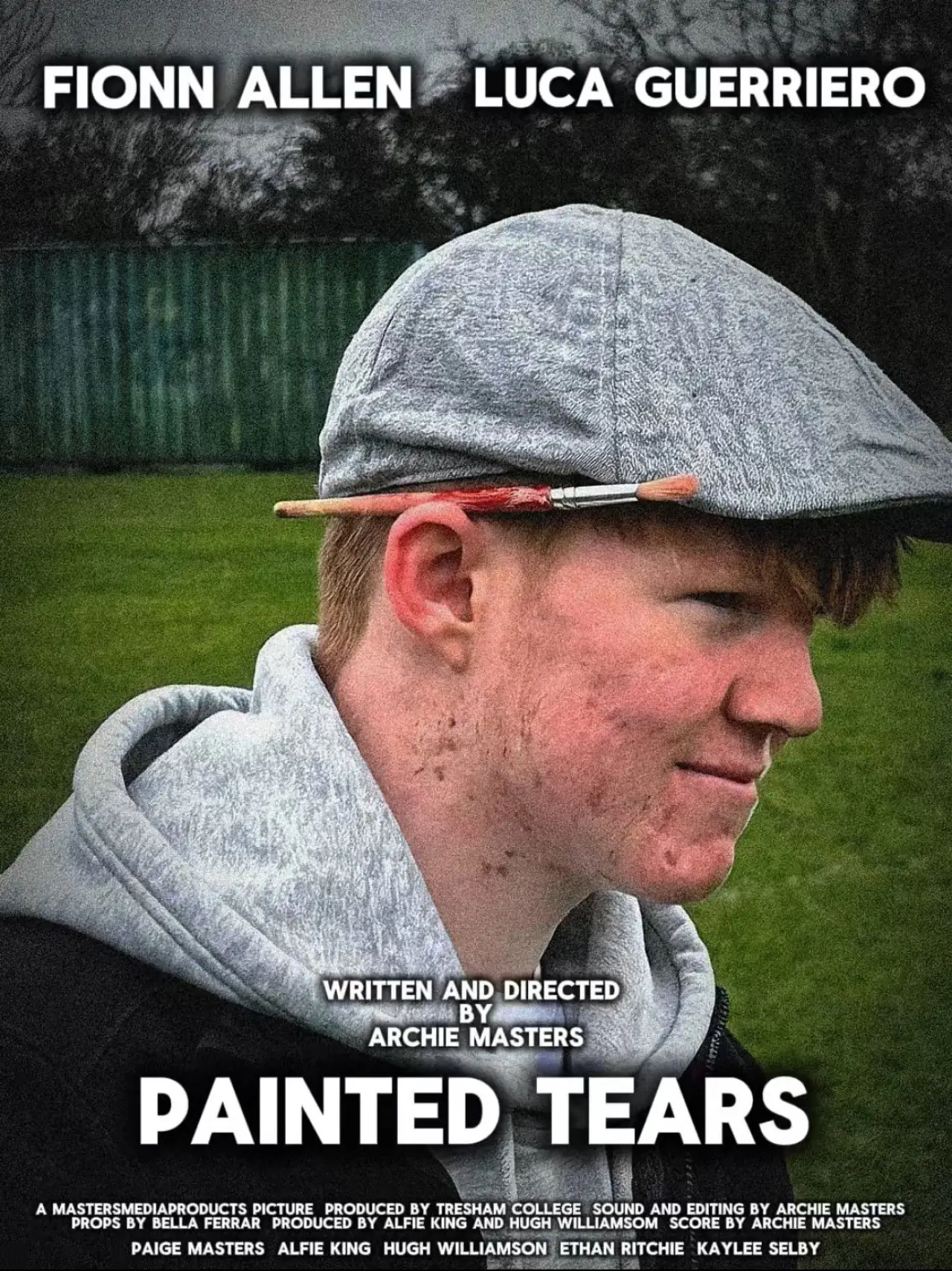 Movie poster "Painted Tears"