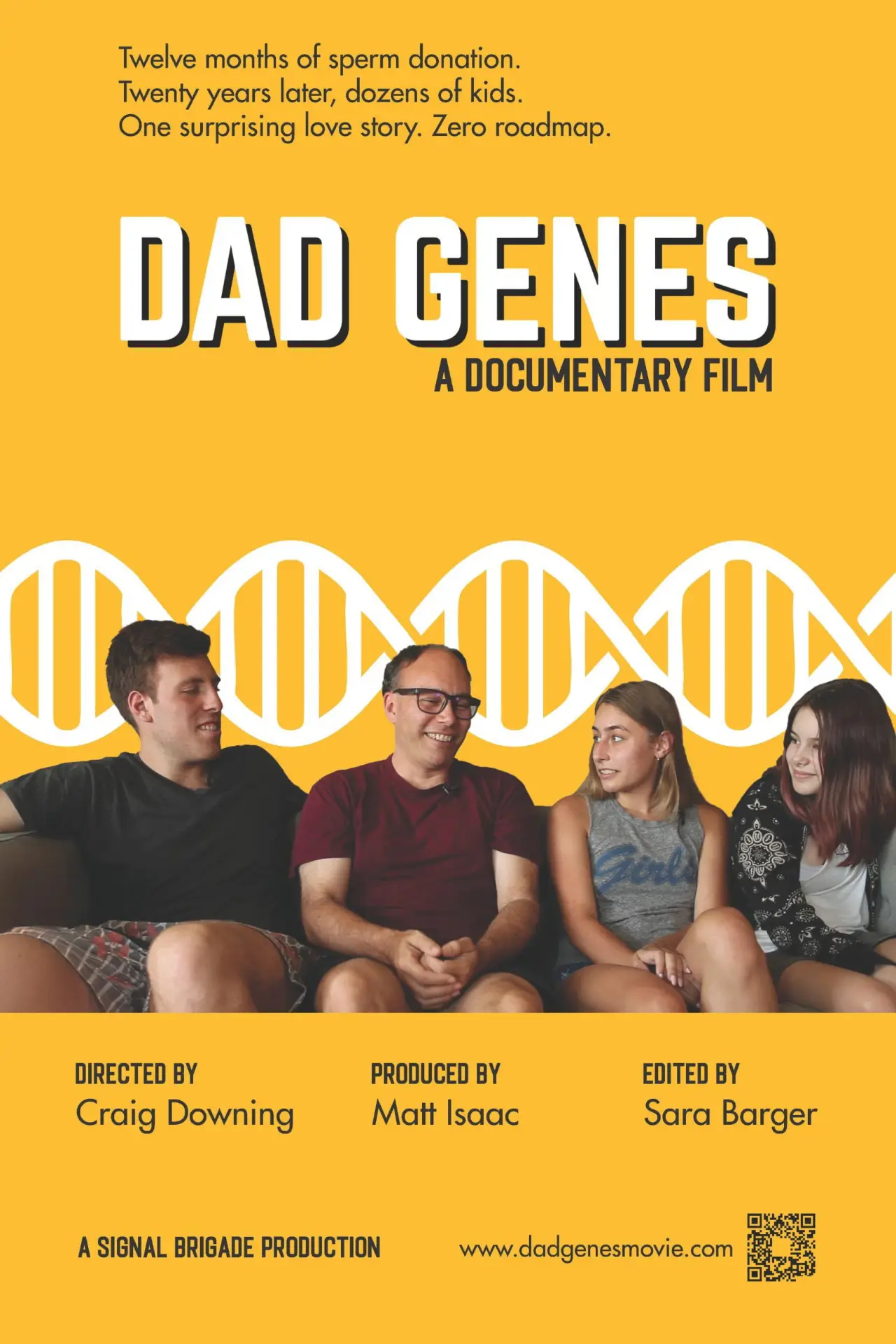Movie poster "Dad Genes"