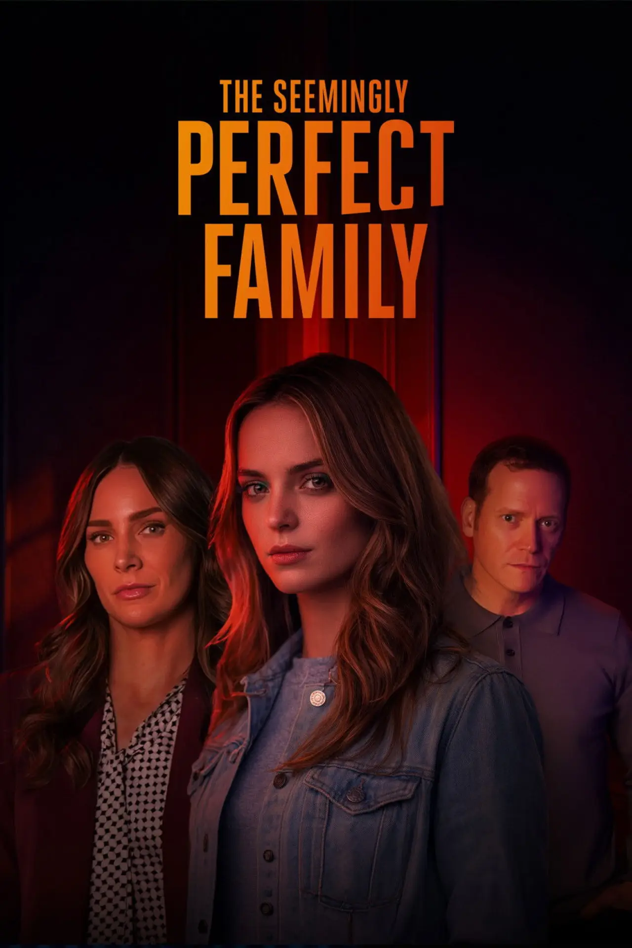 Movie poster "The Seemingly Perfect Family"