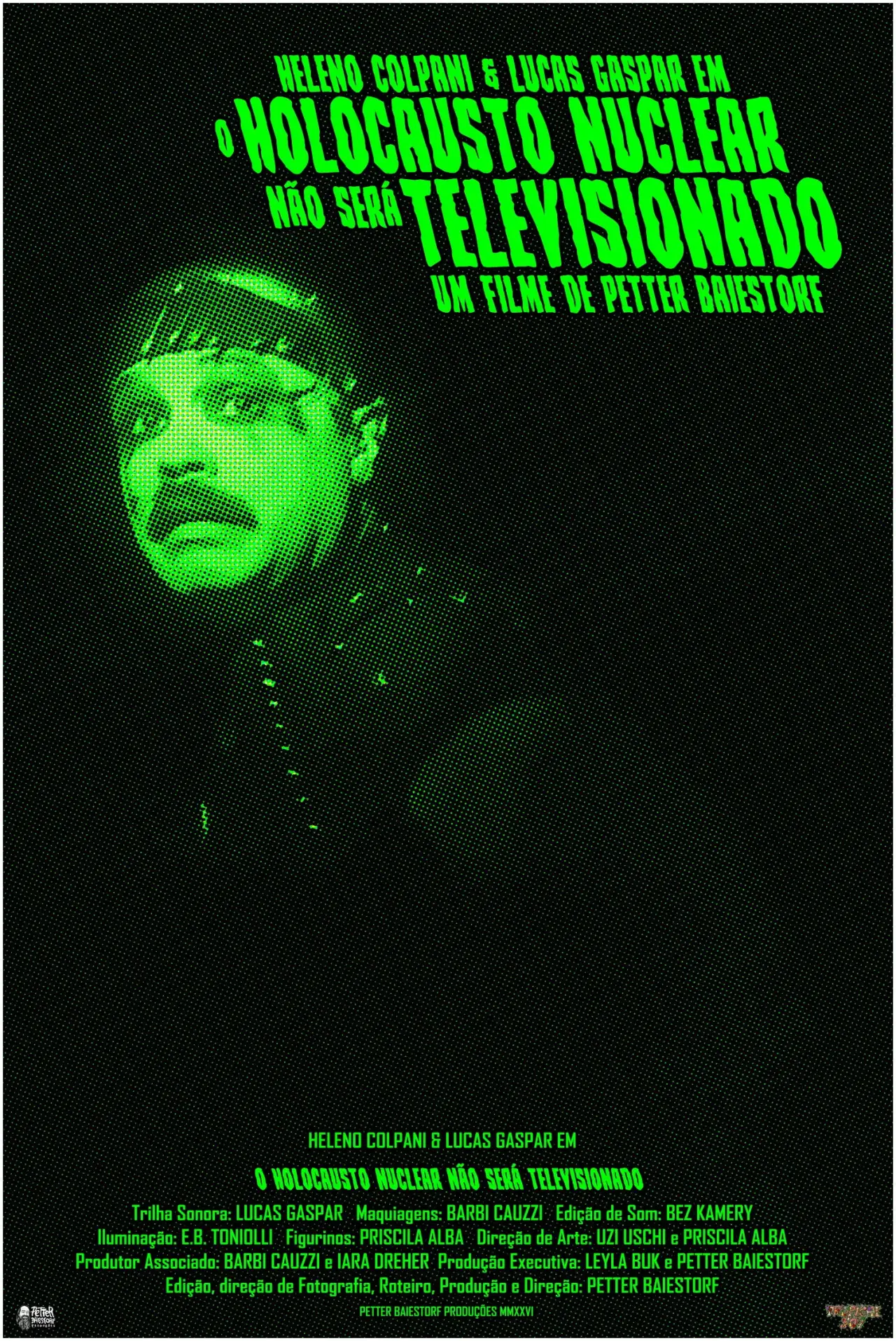 Movie poster "O Holocausto Nuclear Não Será Televisionado"