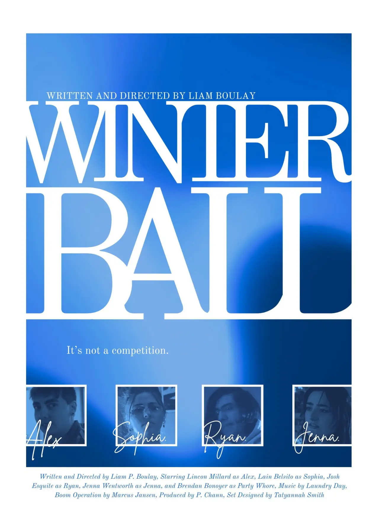 Movie poster "Winter Ball"