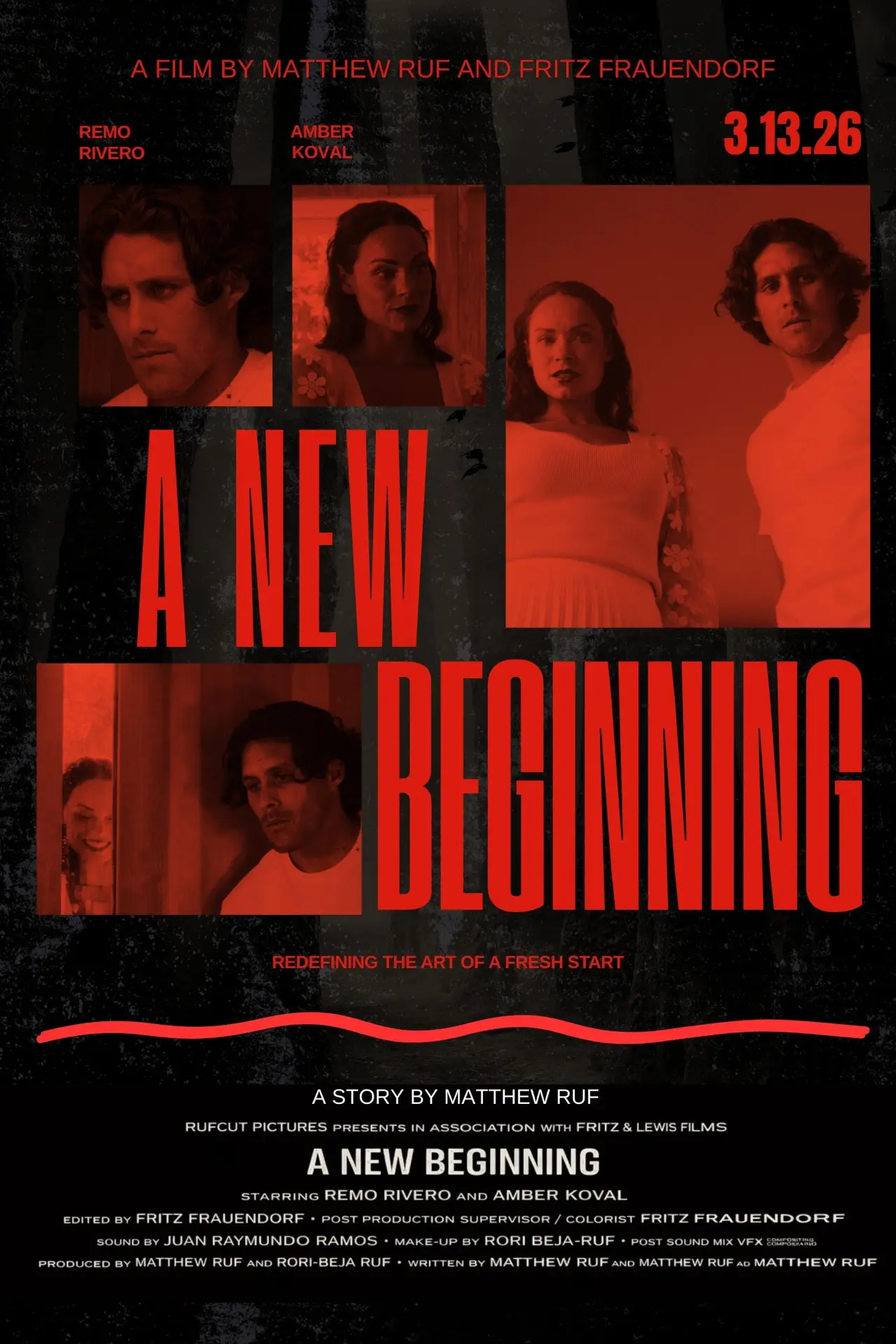 Movie poster "A New Beginning"
