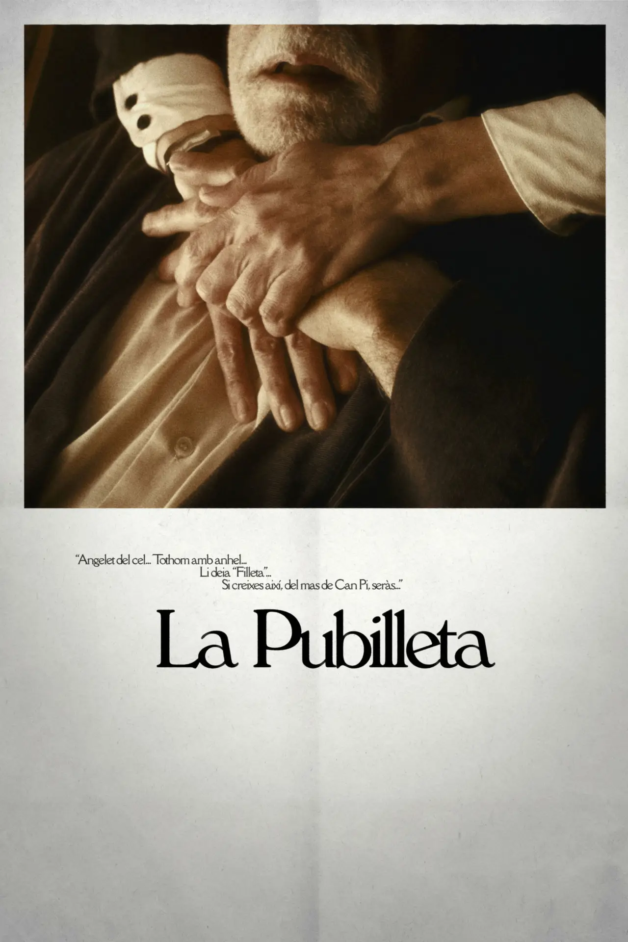 Movie poster "La Pubilleta"