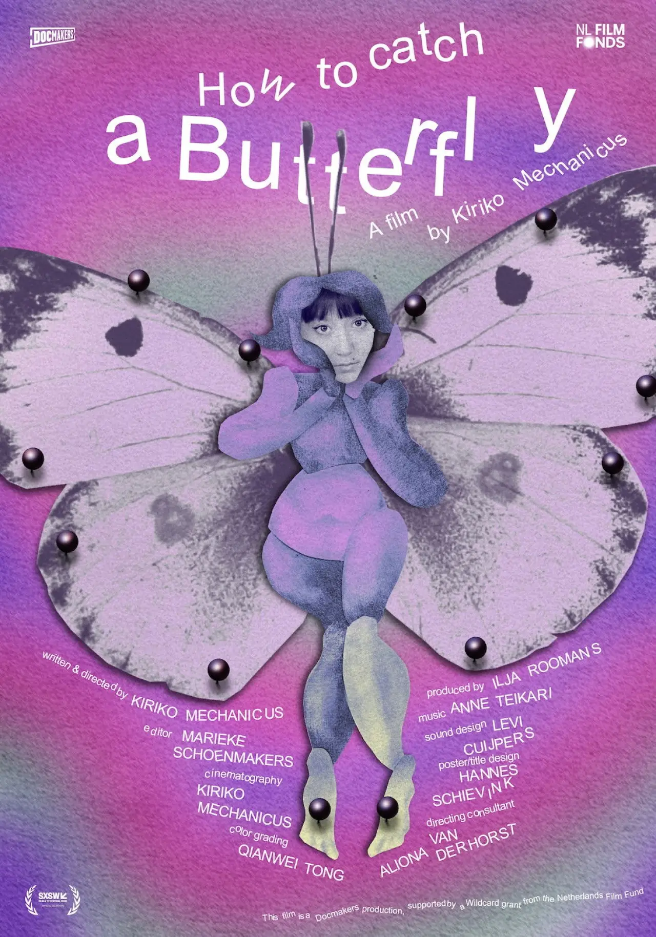 Movie poster "How to Catch a Butterfly"