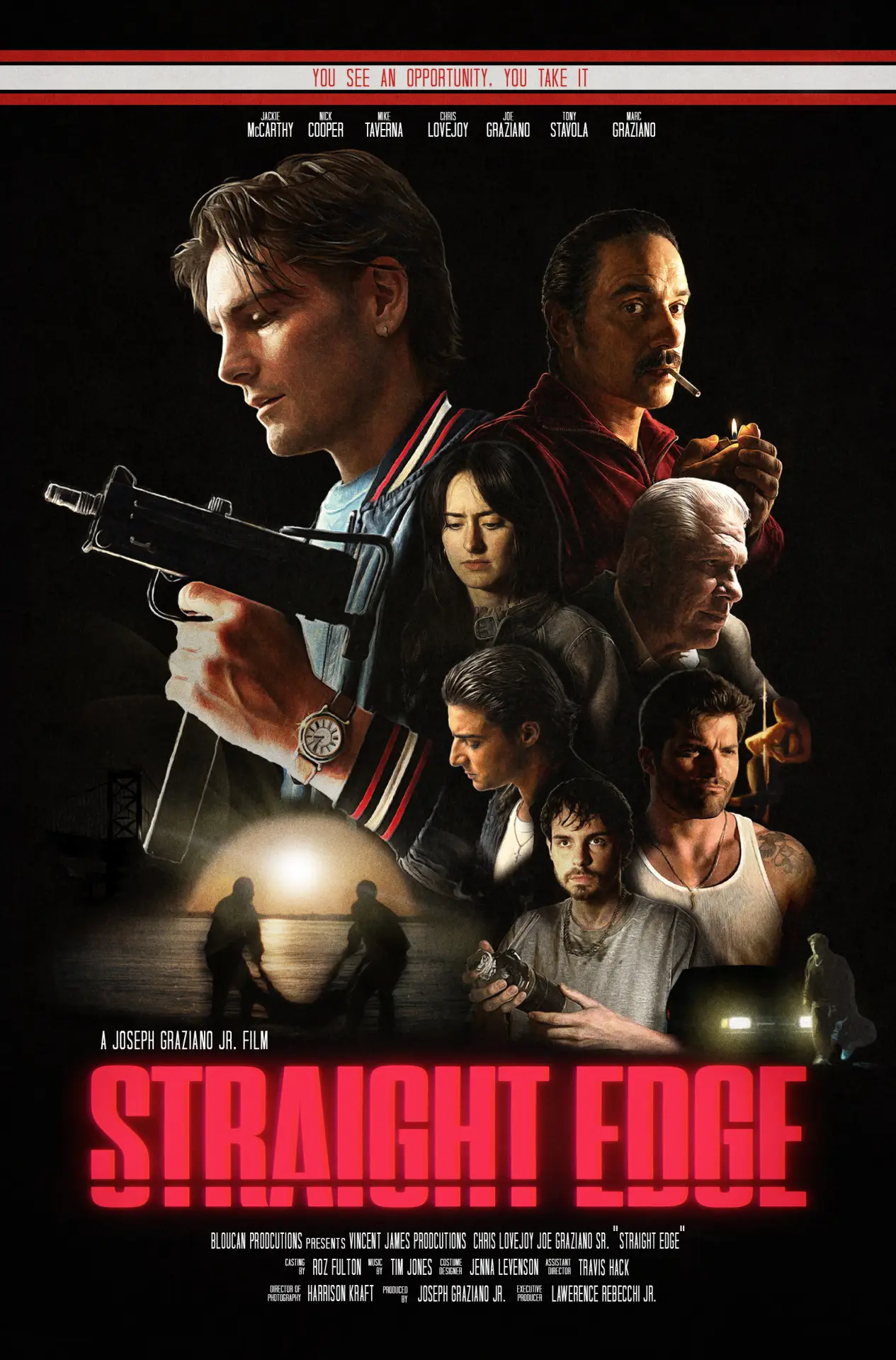 Movie poster "STRAIGHT EDGE"