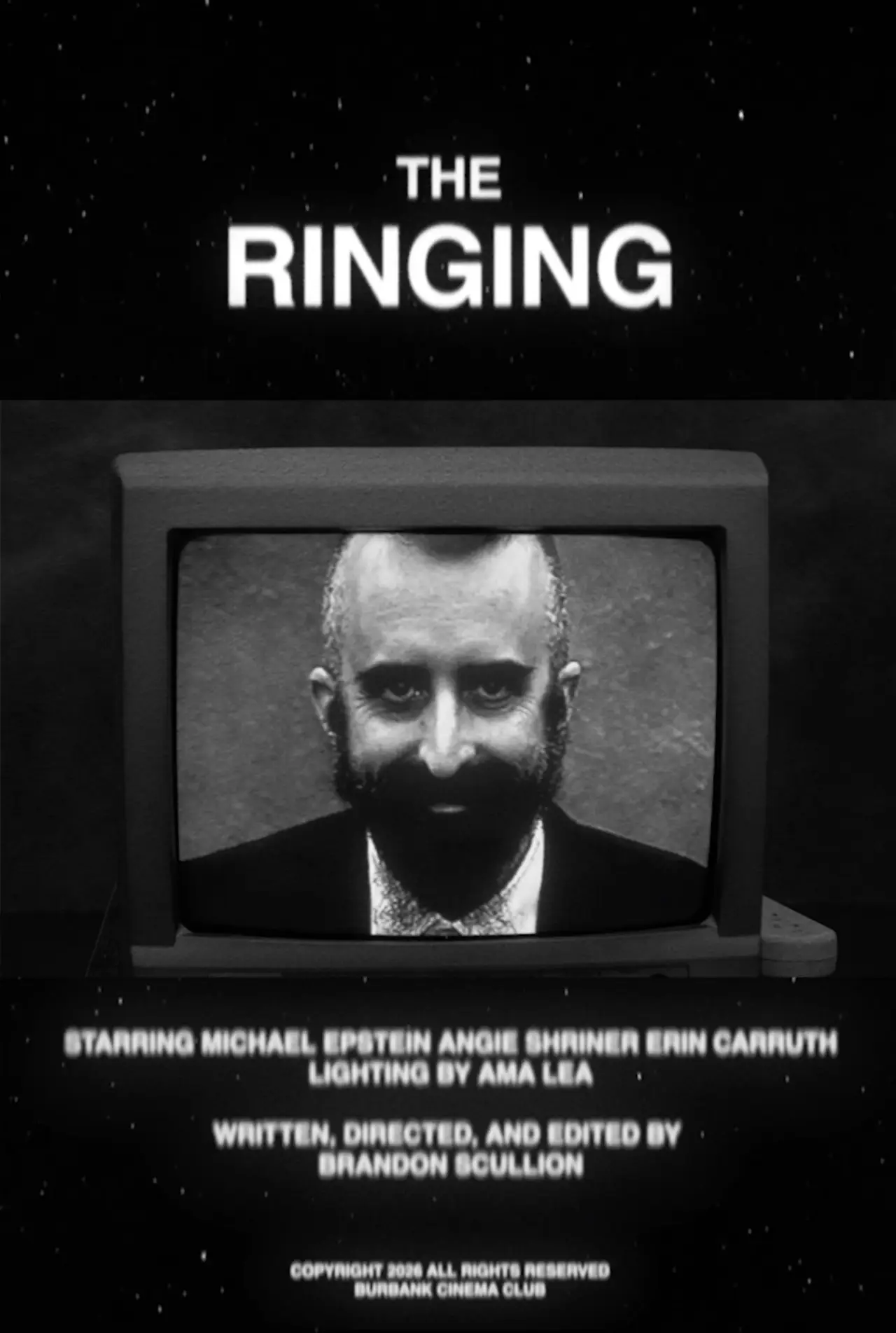 Movie poster "The Ringing"