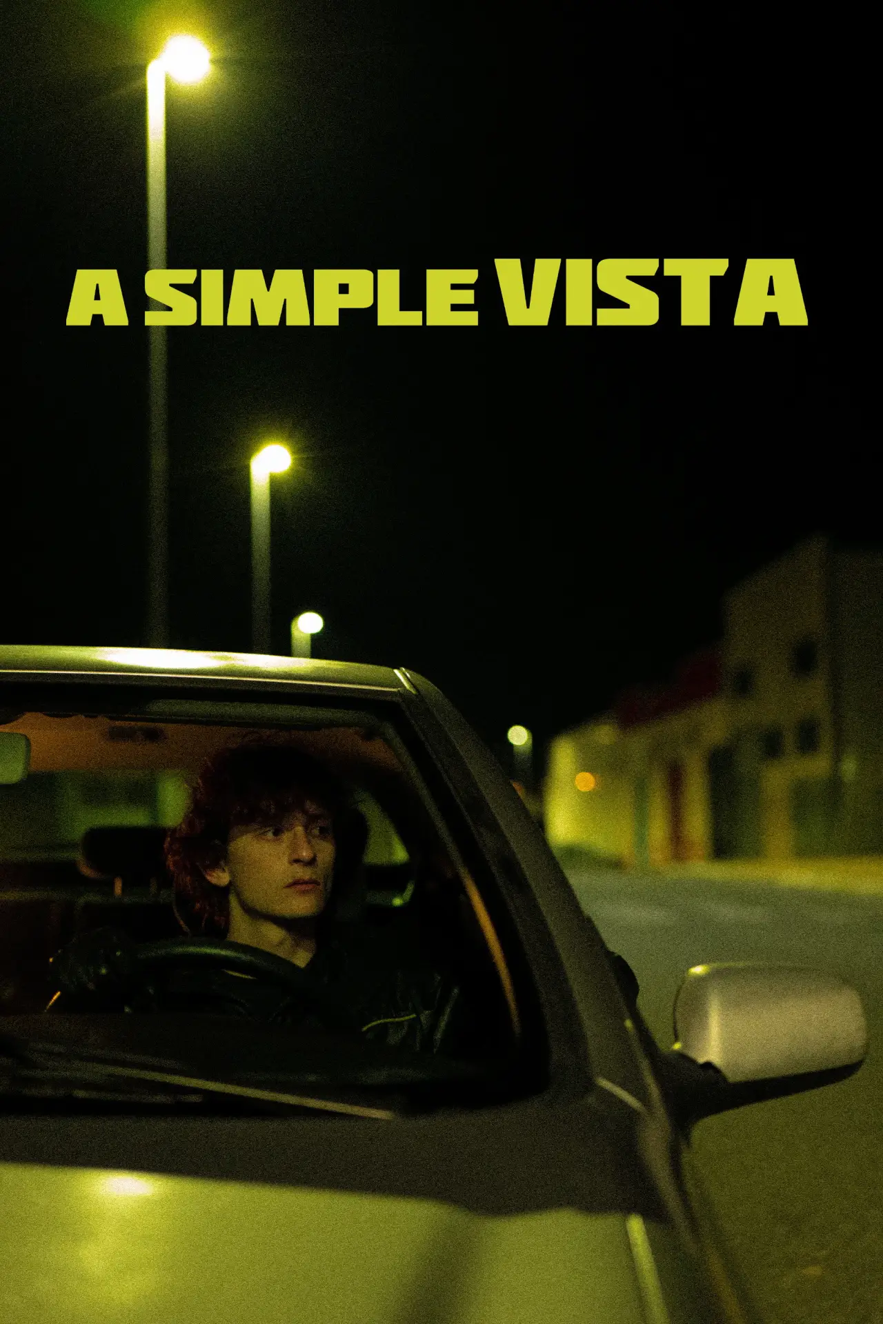 Movie poster "A simple vista"