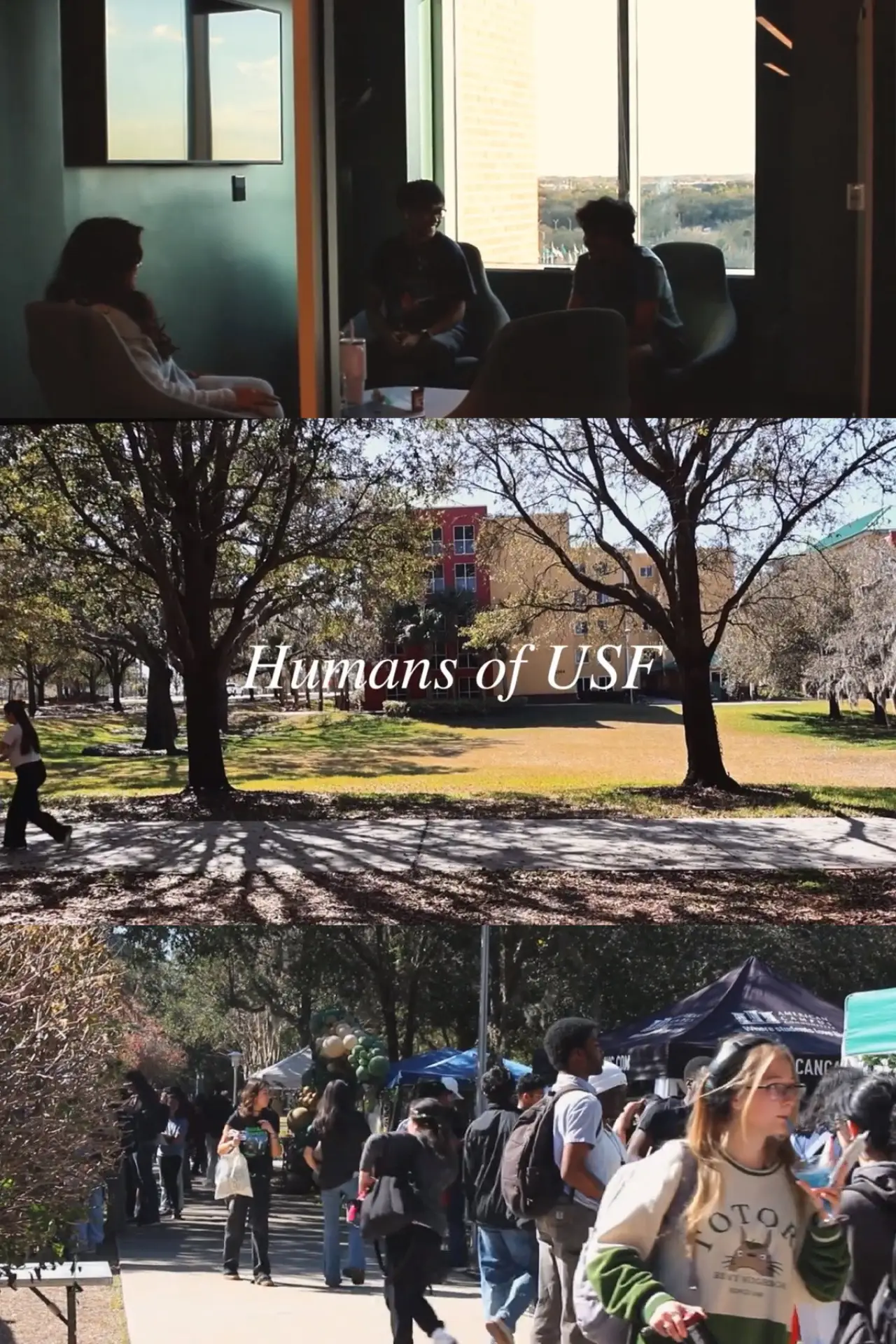 Movie poster "Humans of USF"