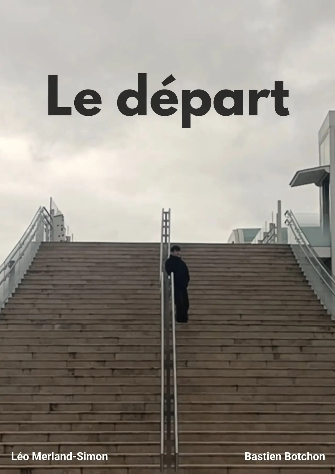 Movie poster "Le départ"