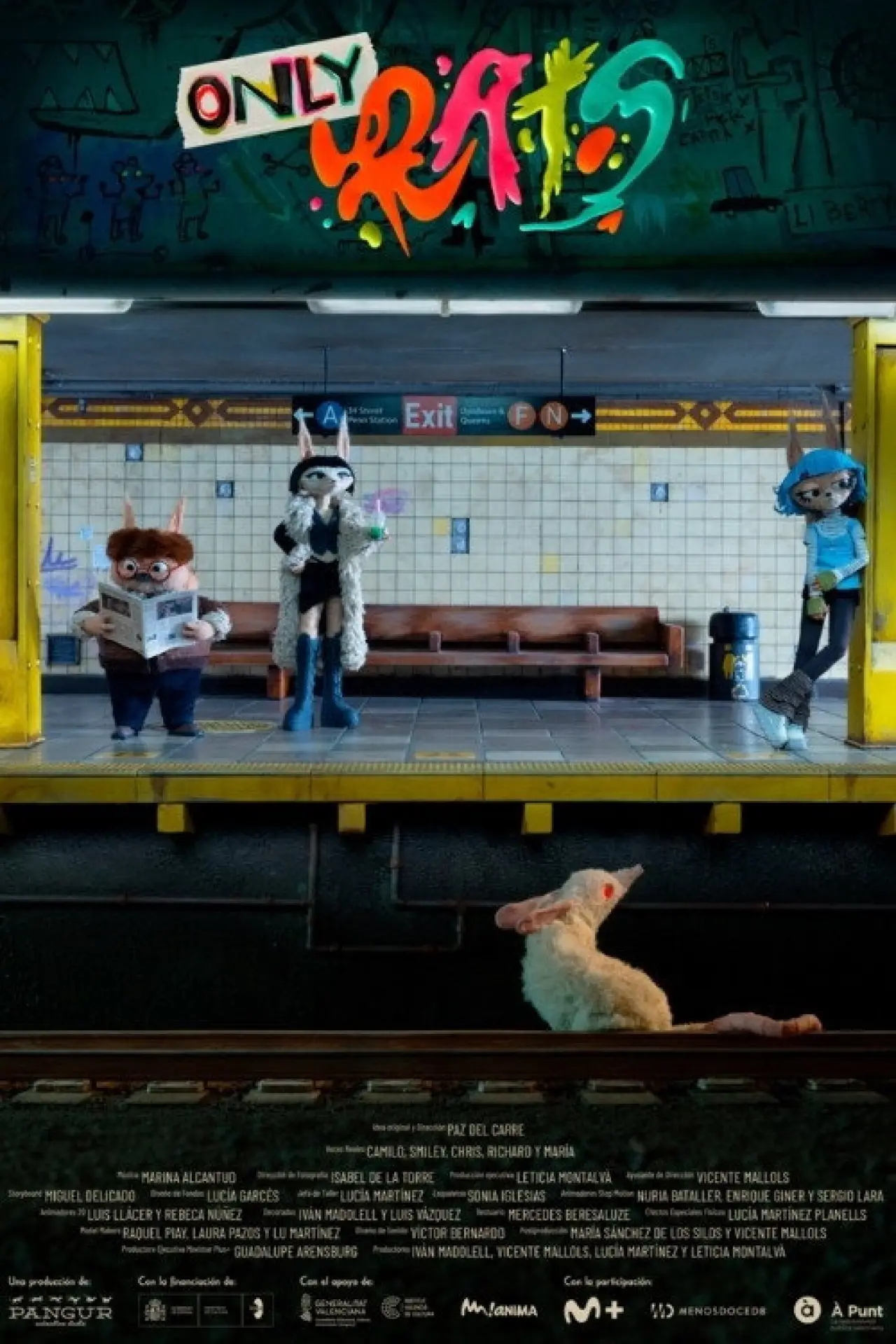 Movie poster "Only Rats"