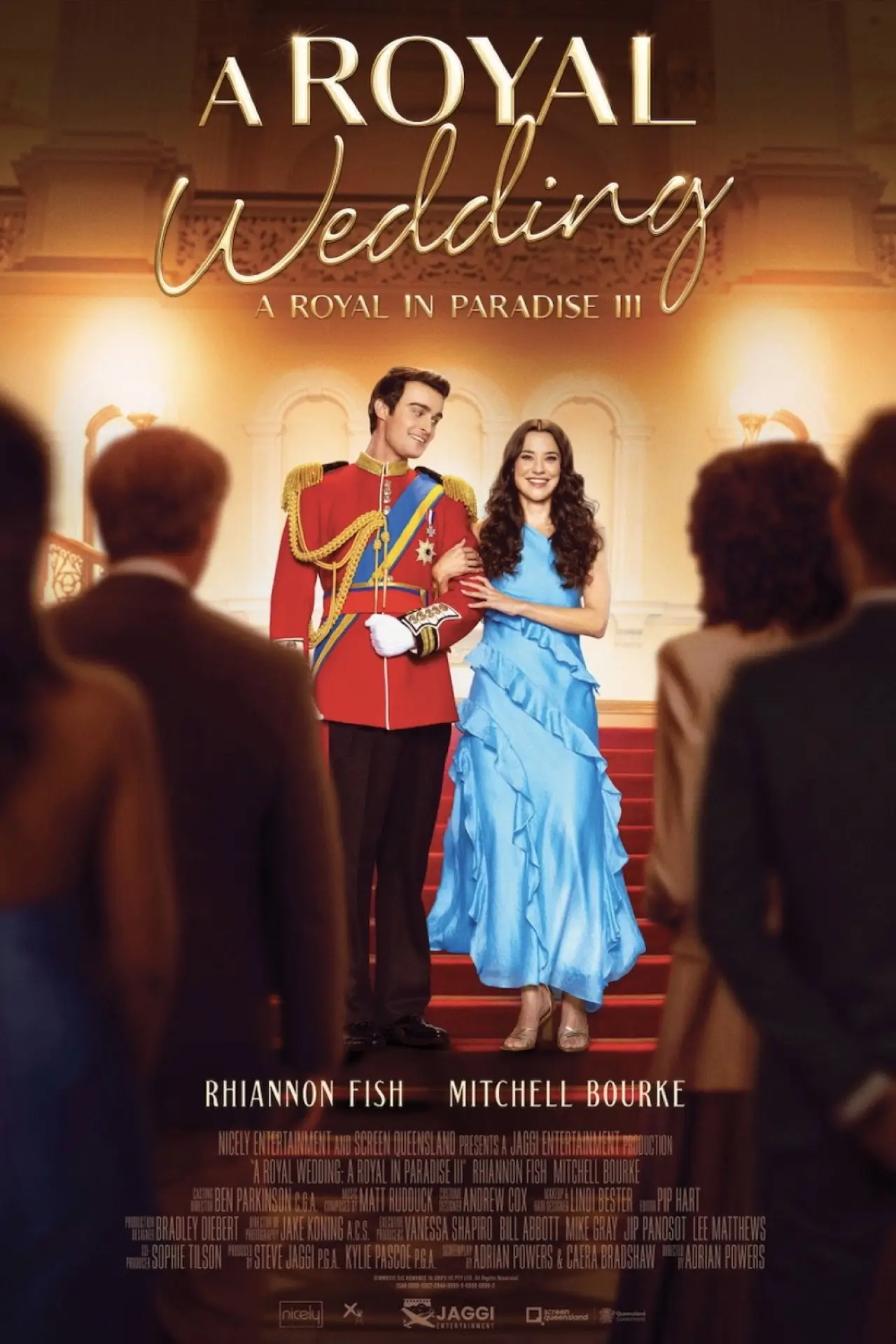 Movie poster "A Prince in Paradise: A Royal Wedding"