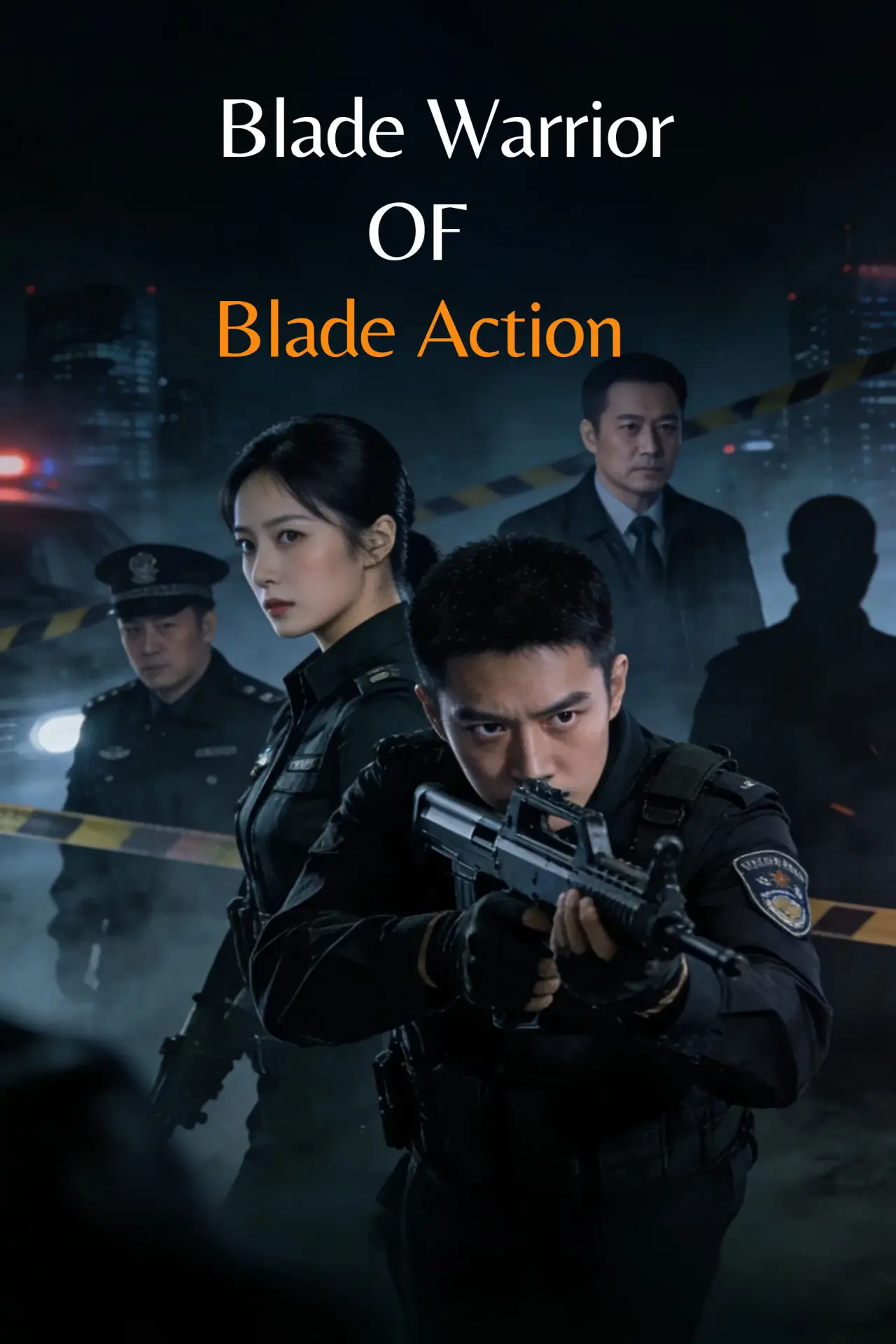 Movie poster "Blade Warrior of Blade Action"