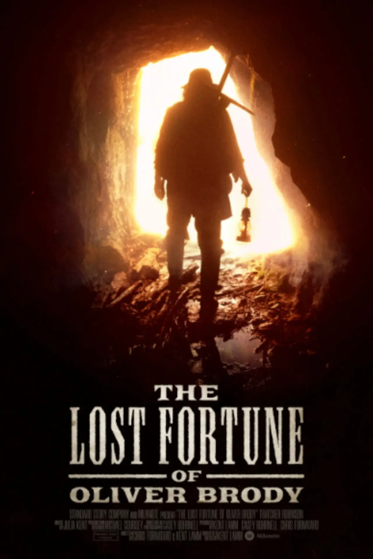 Movie poster "The Lost Fortune of Oliver Brody"