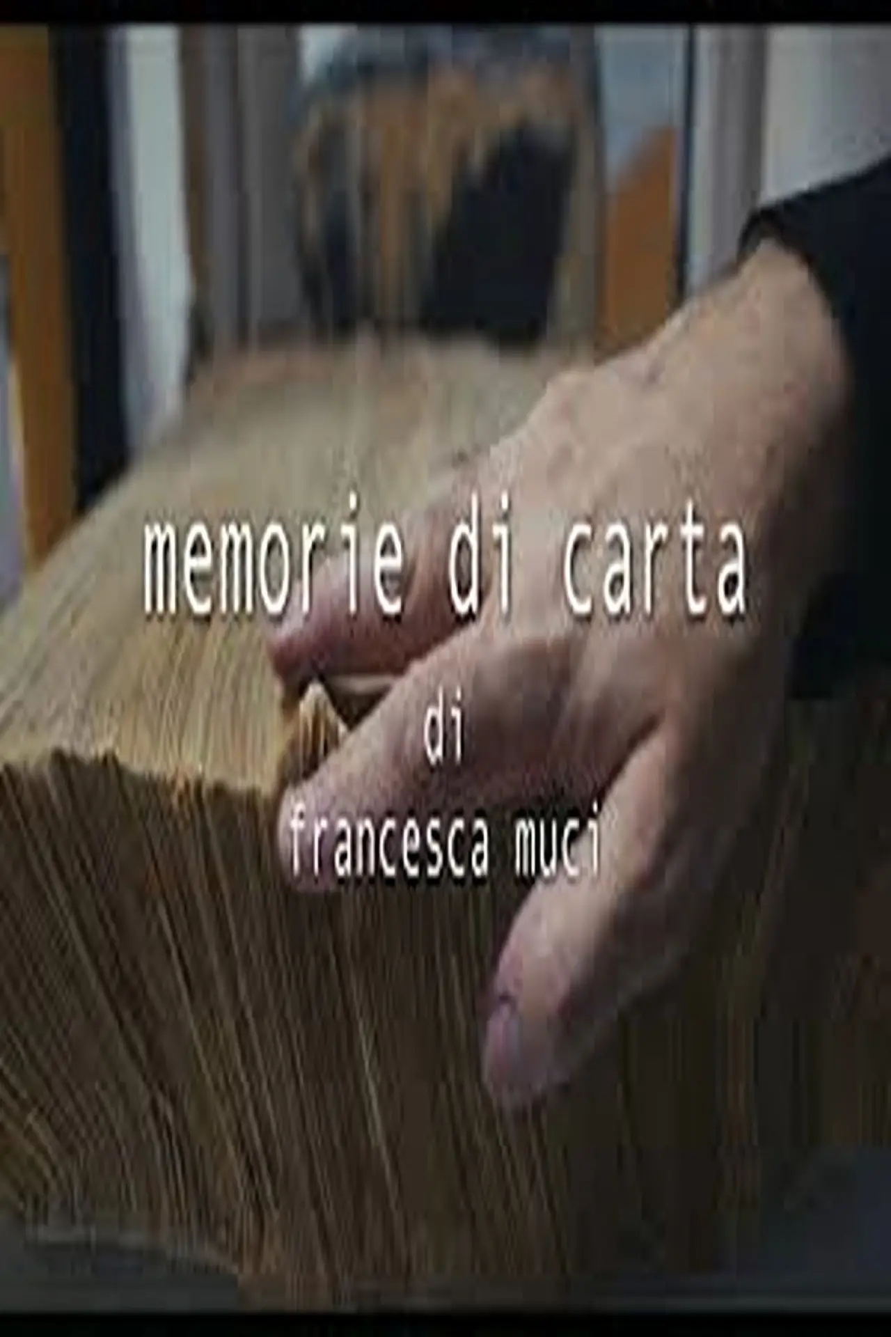 Movie poster "Memorie di Carta"