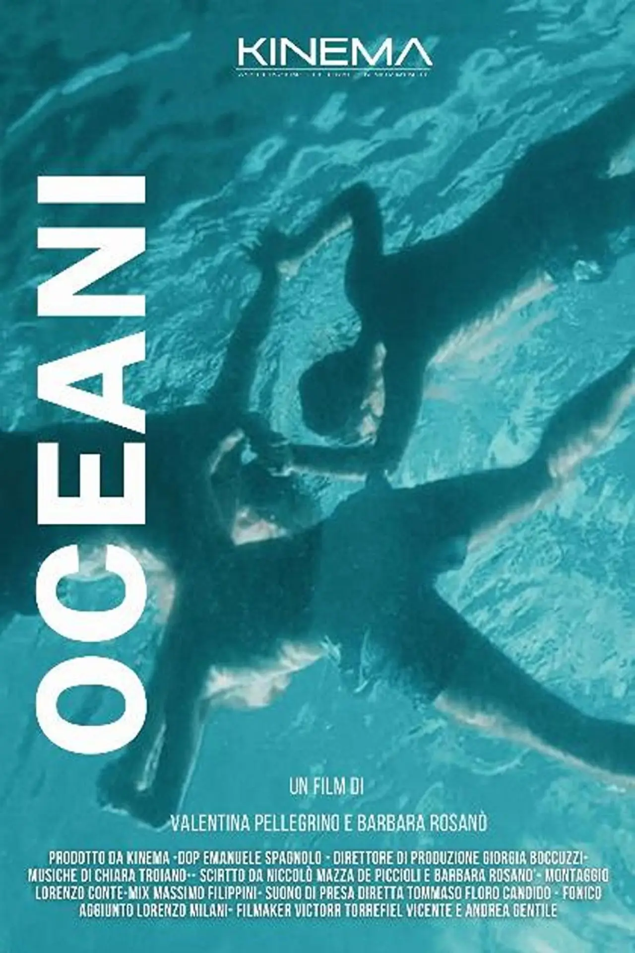Movie poster "OCEANI – Storia di un ragazzo non verbale, ma pensante"