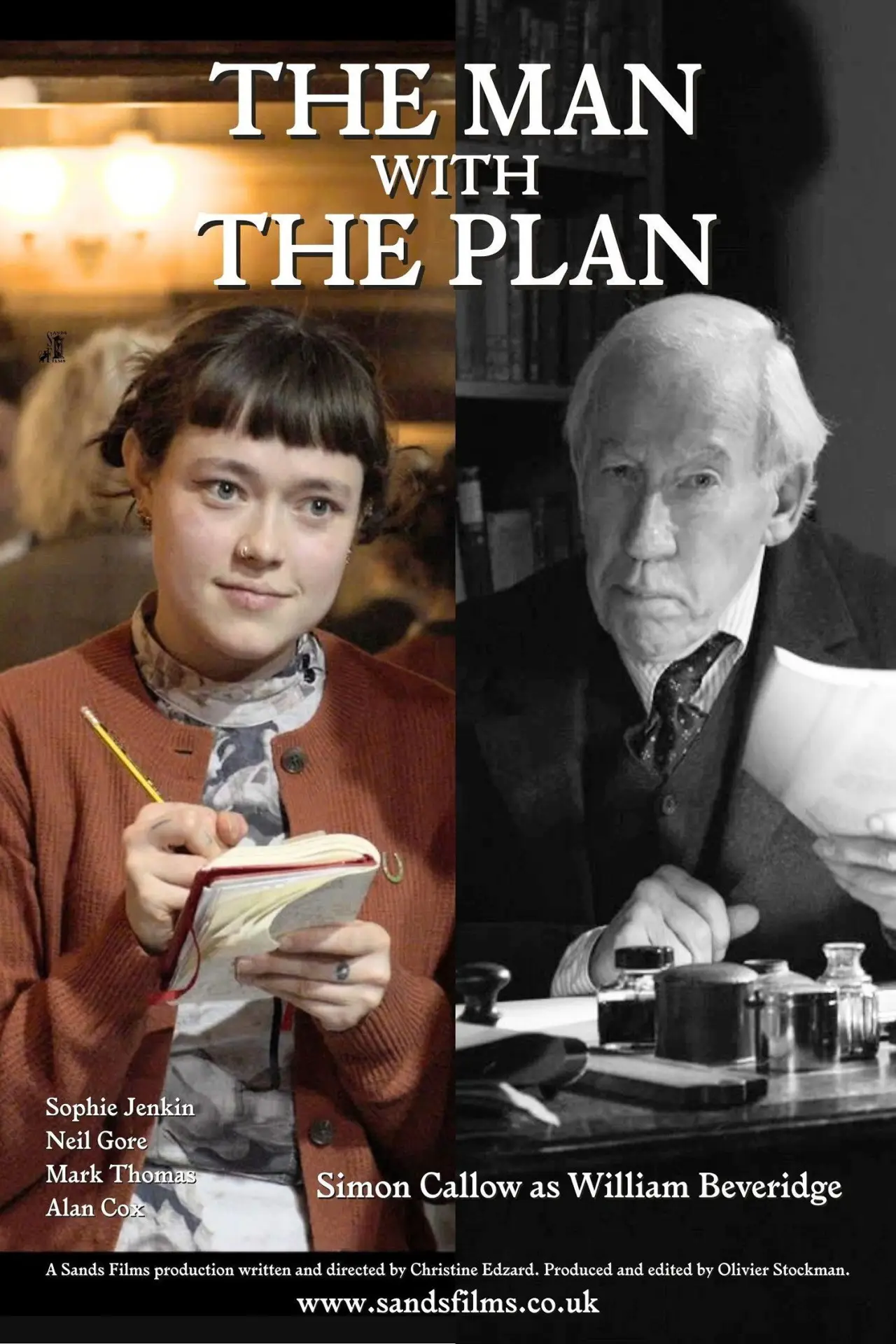 Movie poster "The Man with the Plan"
