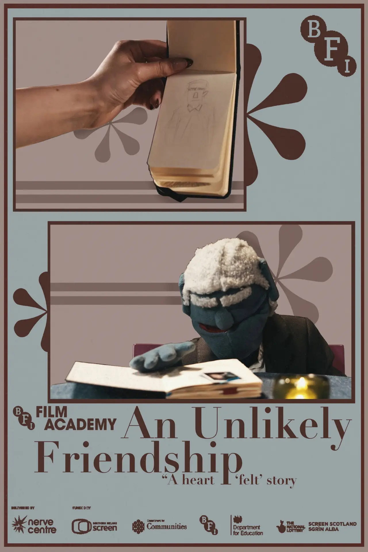 Movie poster "An Unlikely Friendship"