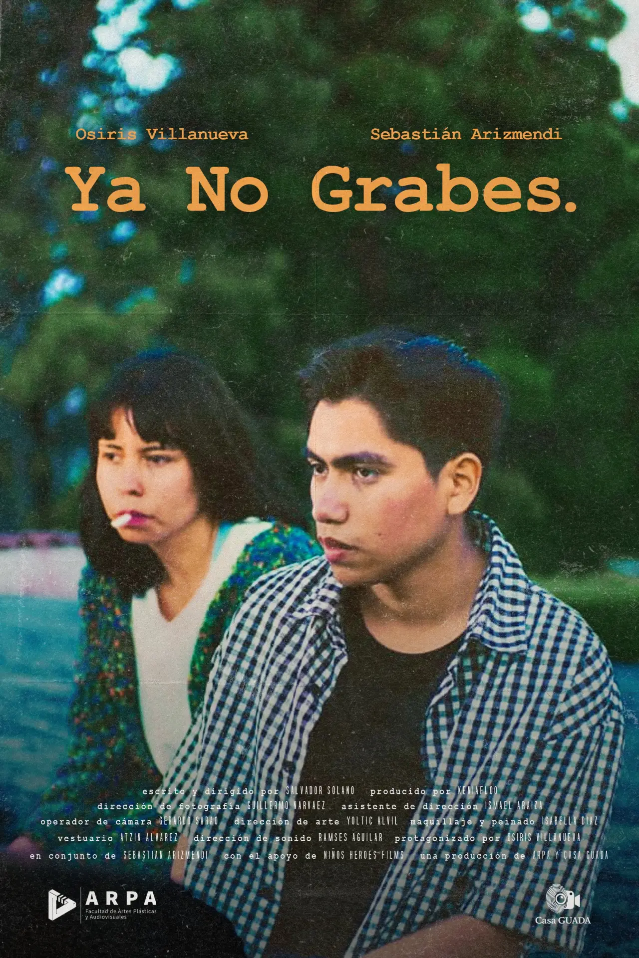 Movie poster "Ya No Grabes"
