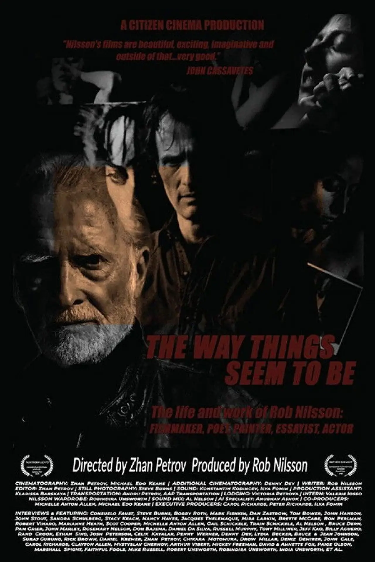 Movie poster "The Way Things Seem to Be"