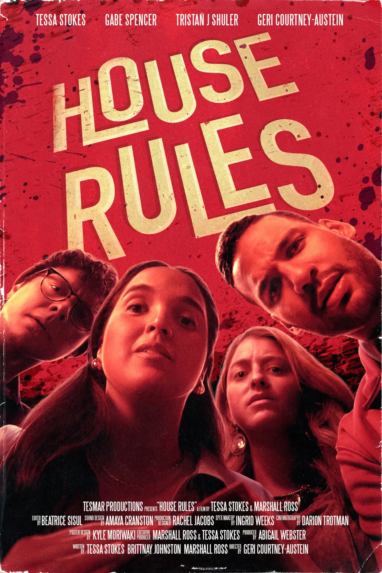 Movie poster "House Rules"