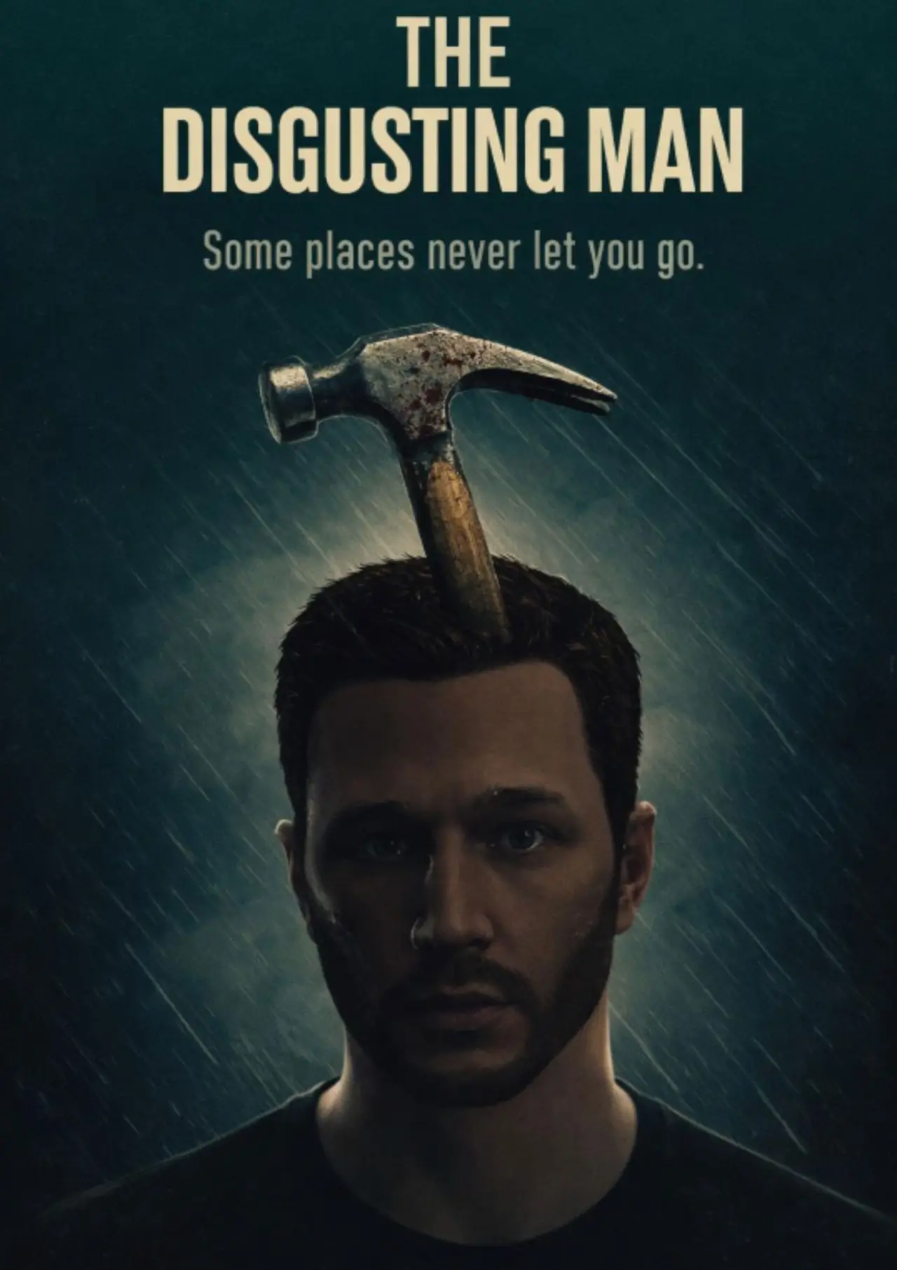 Movie poster "The Disgusting Man"