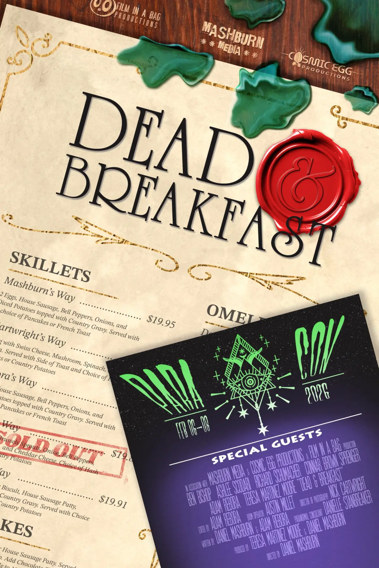 Movie poster "Dead & Breakfast"